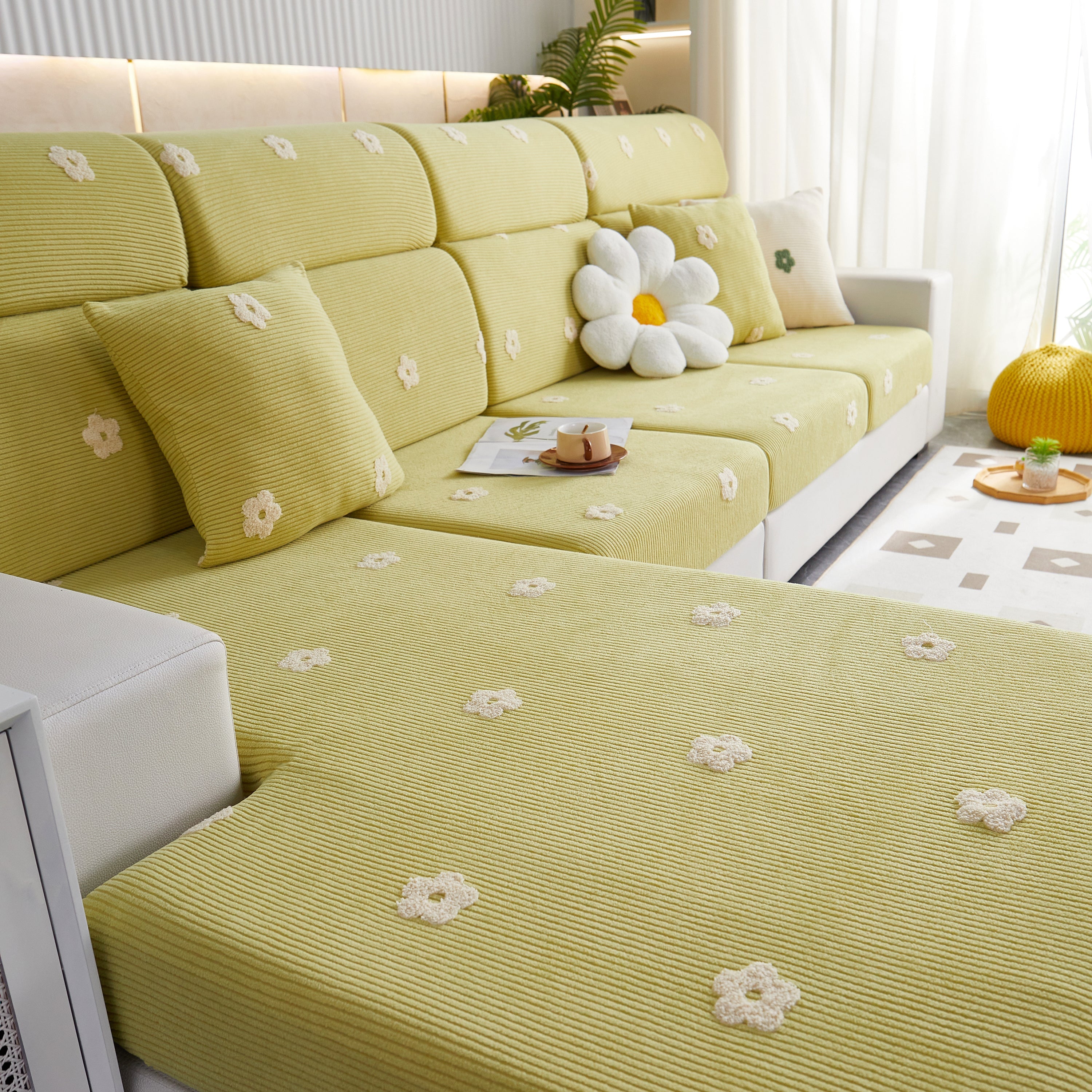 Polar Fleece Sofa Cushion Covers For Sofa 1/2/3/4 Seater, Best Seat Covers For Dogs, Pet Couch Protector