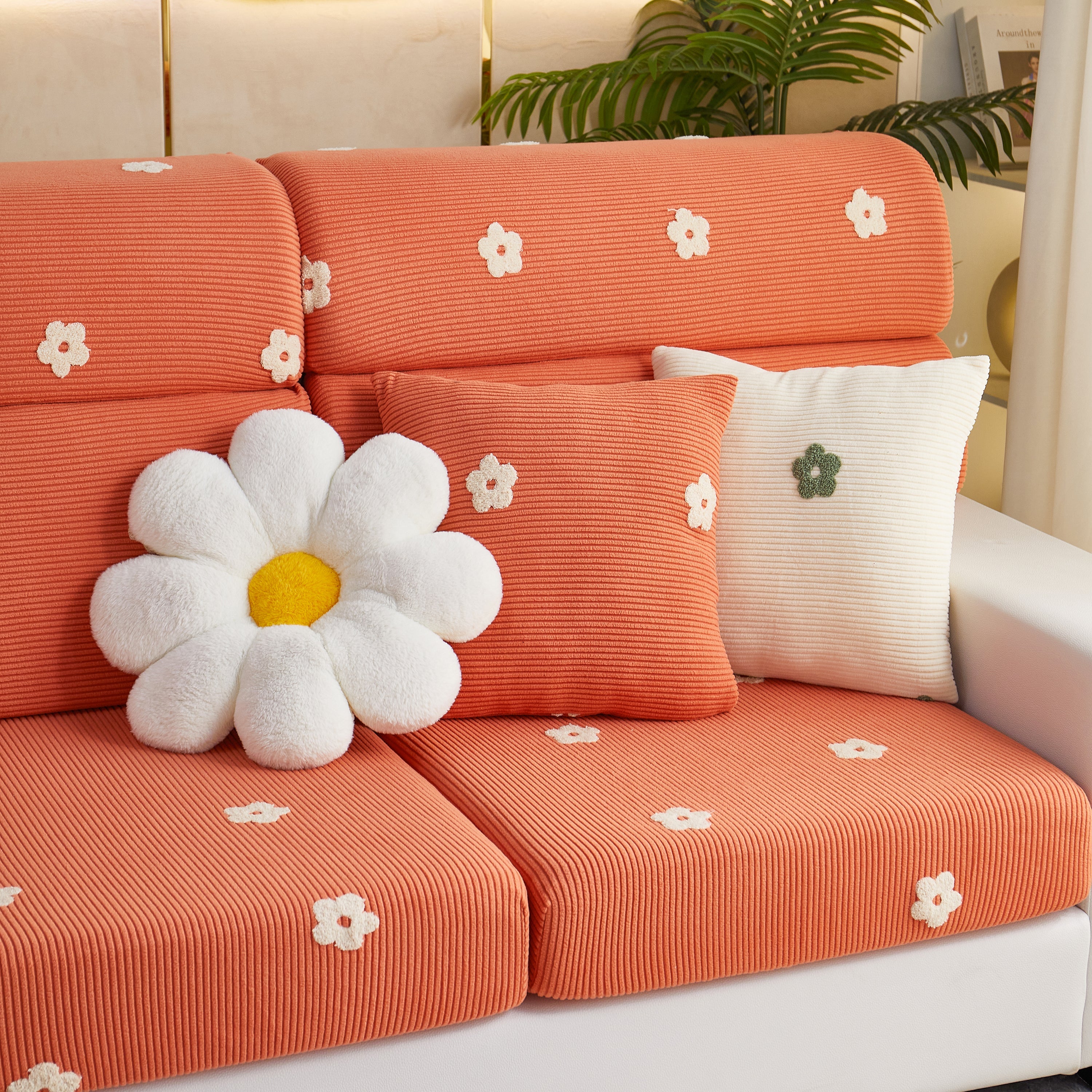 Polar Fleece Sofa Cushion Covers For Sofa 1/2/3/4 Seater, Best Seat Covers For Dogs, Pet Couch Protector