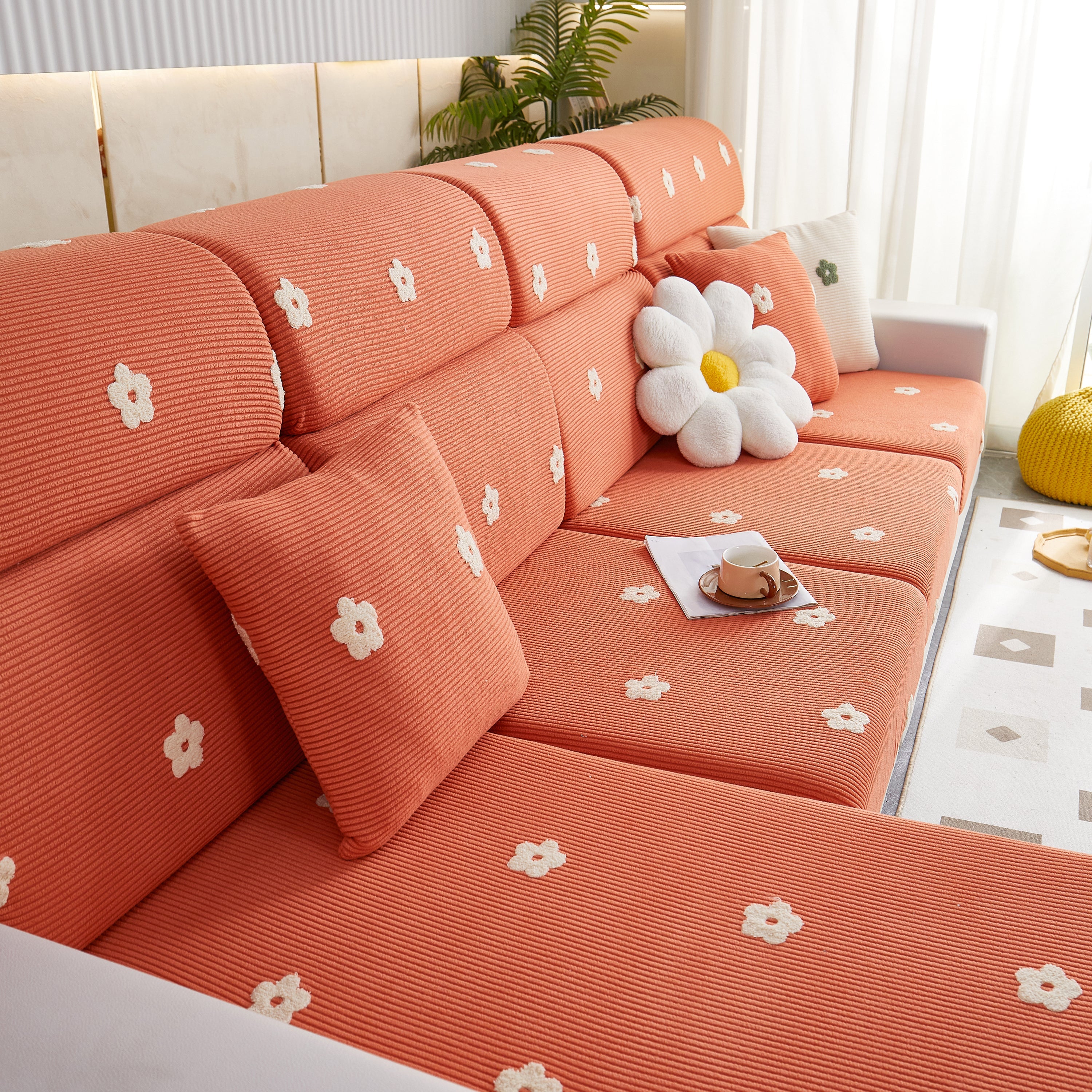 Polar Fleece Sofa Cushion Covers For Sofa 1/2/3/4 Seater, Best Seat Covers For Dogs, Pet Couch Protector