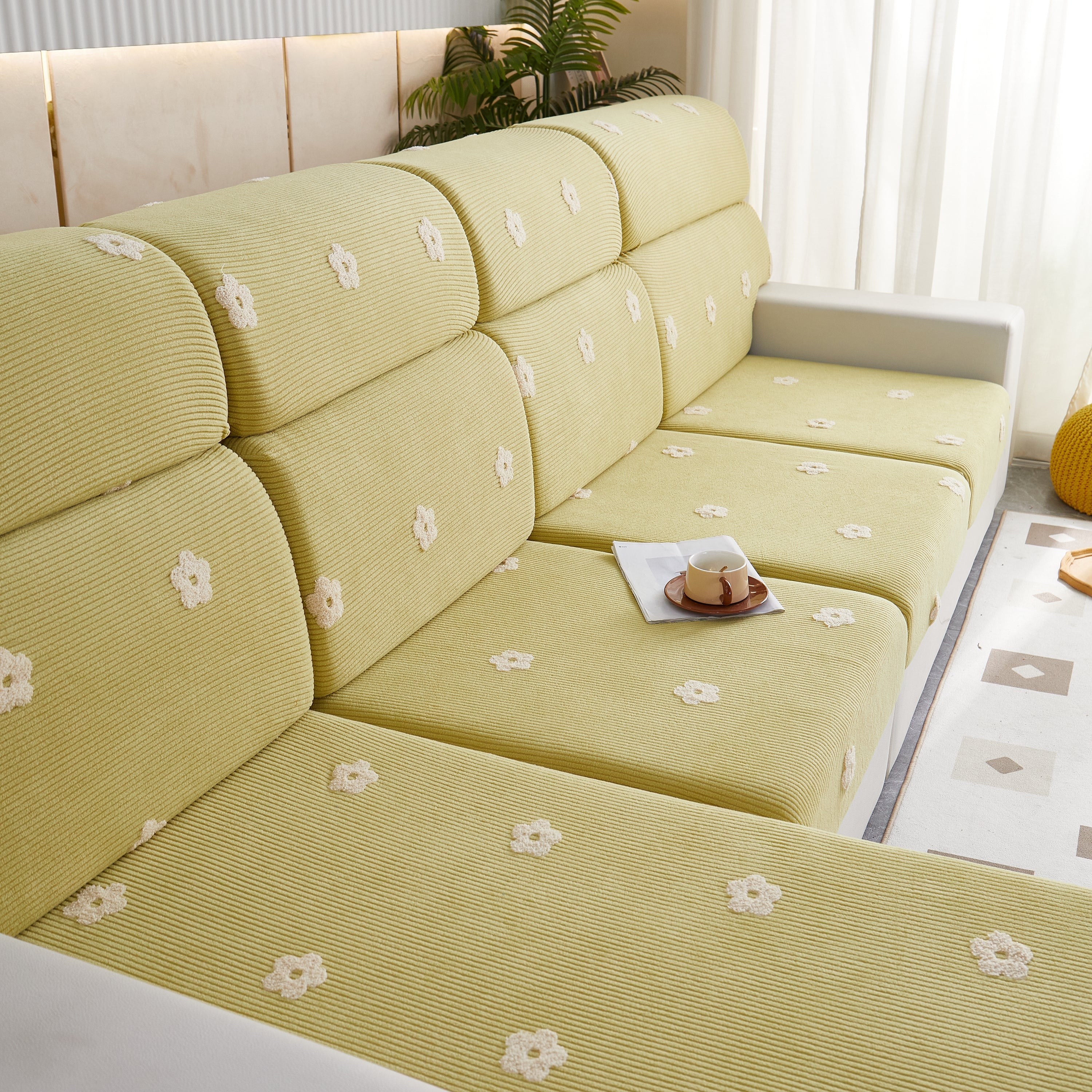 Polar Fleece Sofa Cushion Covers For Sofa 1/2/3/4 Seater, Best Seat Covers For Dogs, Pet Couch Protector