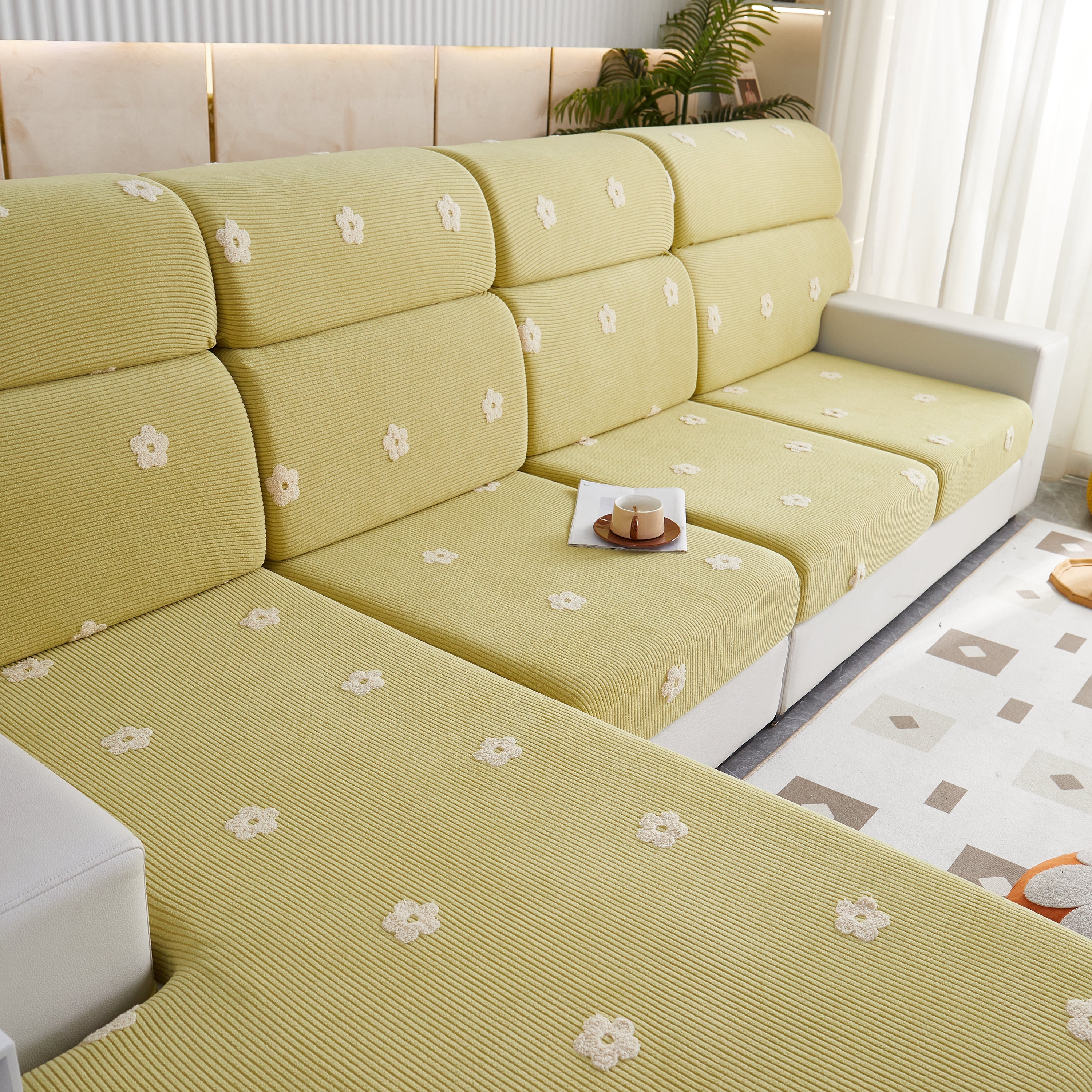 Polar Fleece Sofa Cushion Covers For Sofa 1/2/3/4 Seater, Best Seat Covers For Dogs, Pet Couch Protector