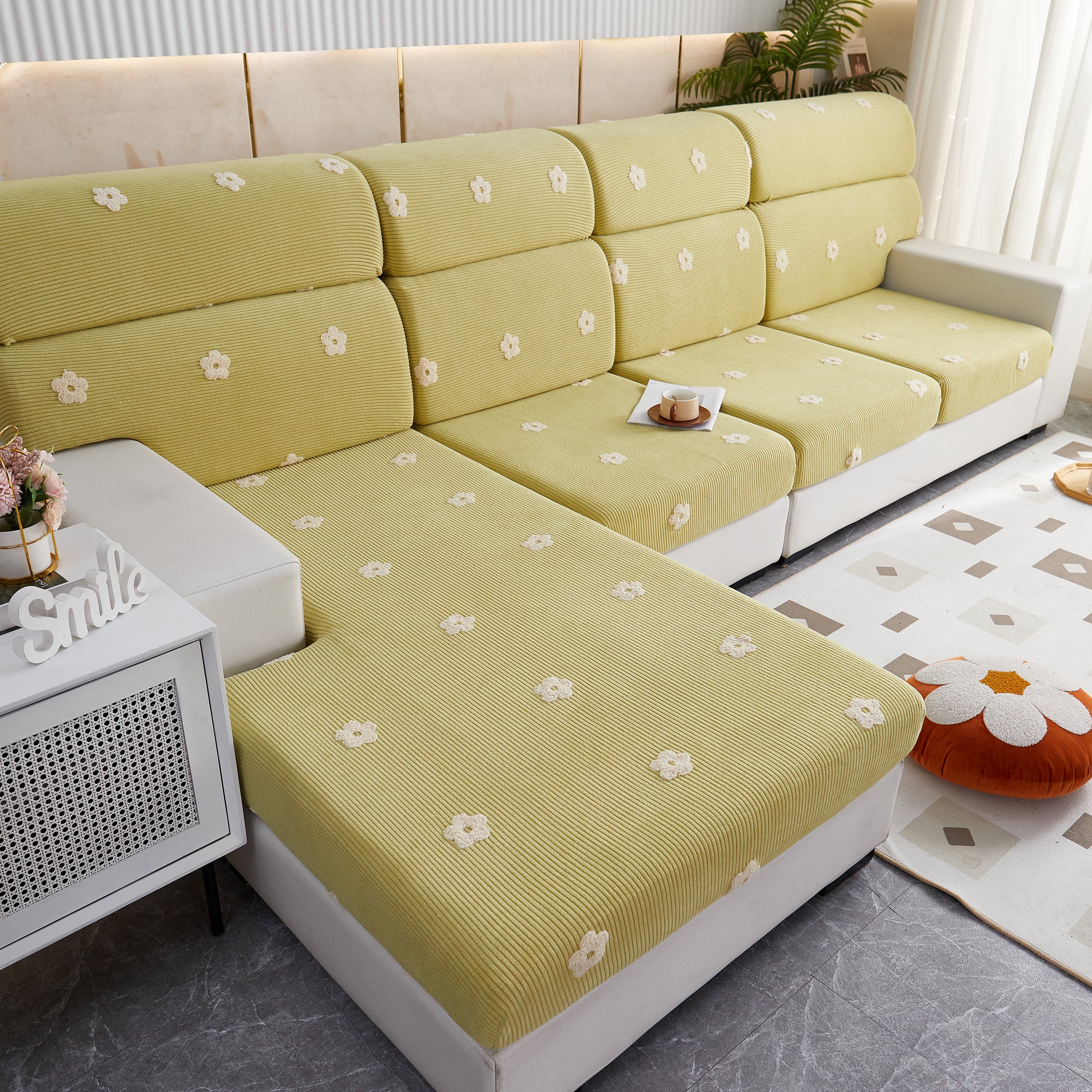 Polar Fleece Sofa Cushion Covers For Sofa 1/2/3/4 Seater, Best Seat Covers For Dogs, Pet Couch Protector