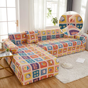 Sectional Sofa Covers, Super Stretch L Shape Couch Cover, Non Slip Slipcover With Elastic Bottom, Ideal For 1/2/3/4/5 Seater Sofas, Kids