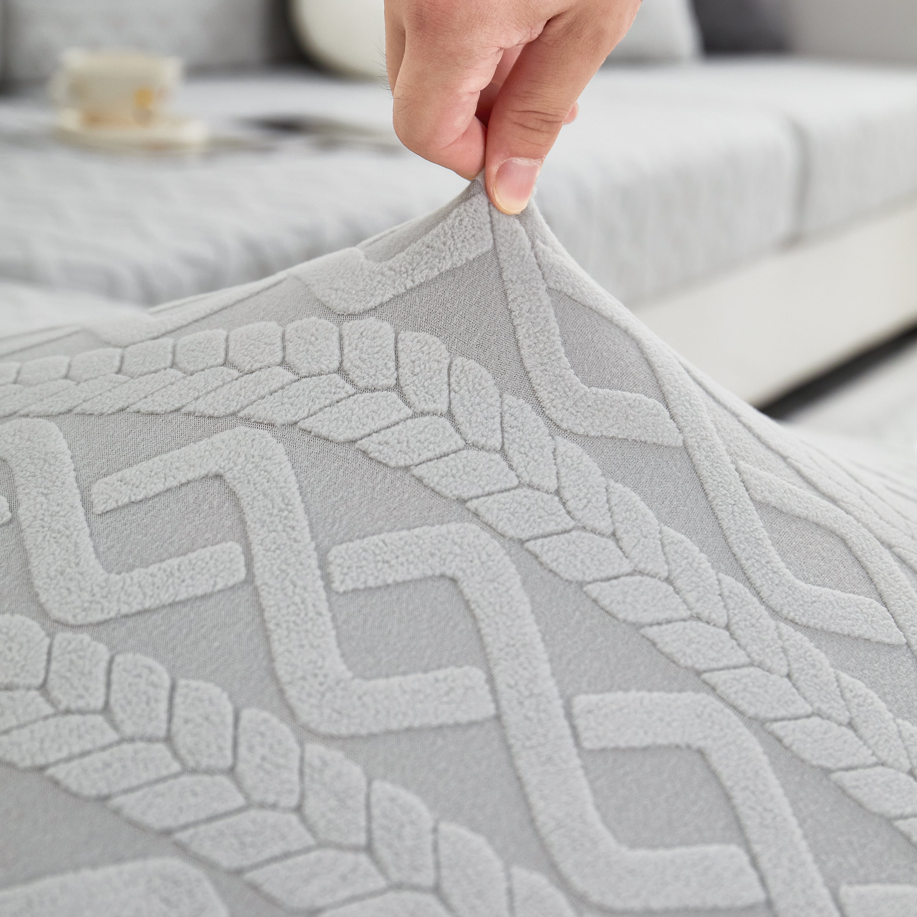 Stretch Couch Seat Cushion Covers, Sofa Slipcover Sofa Cover Soft Flexibility With Elastic Bottom