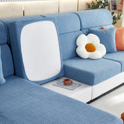 Stretchable Jacquard Fleece Sofa Cover Non-slip Pet Furniture Protector Recliner And Cushion Slipcovers