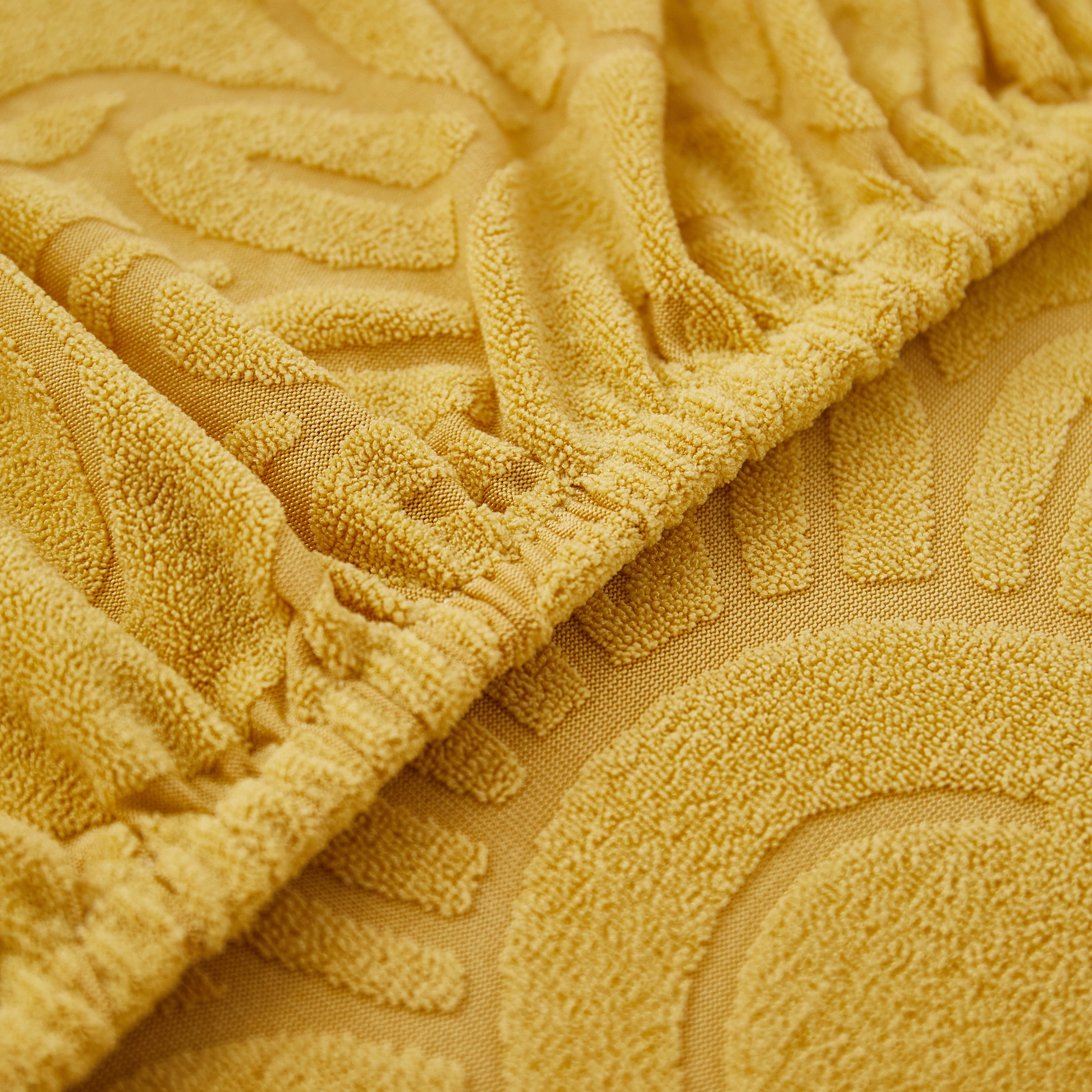 Sunflower Jacquard Fleece Stretchable Cushion Cover, Non-slip Furniture Covers For Pets, L Shaped Couch Cushion Covers