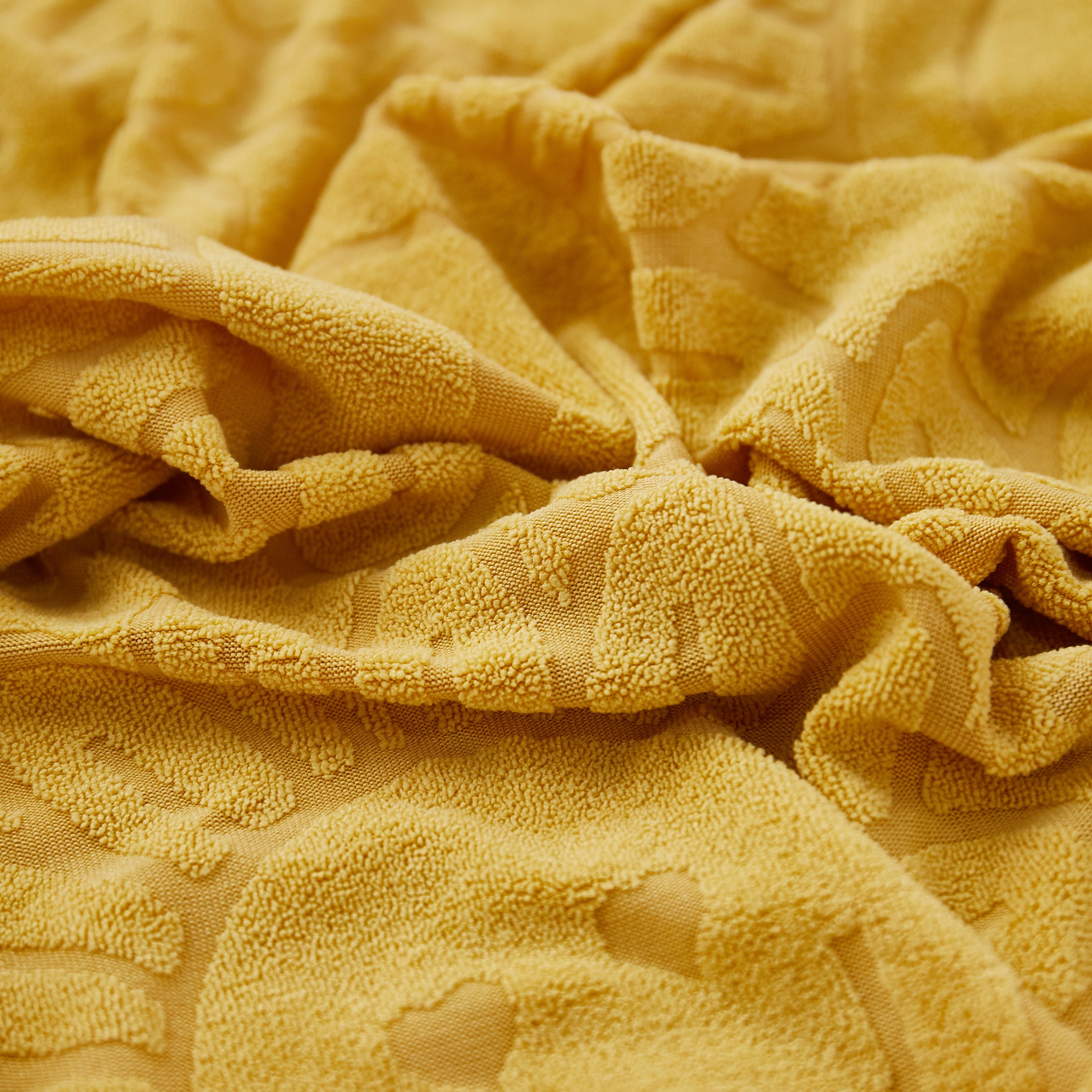 Sunflower Jacquard Fleece Stretchable Cushion Cover, Non-slip Furniture Covers For Pets, L Shaped Couch Cushion Covers