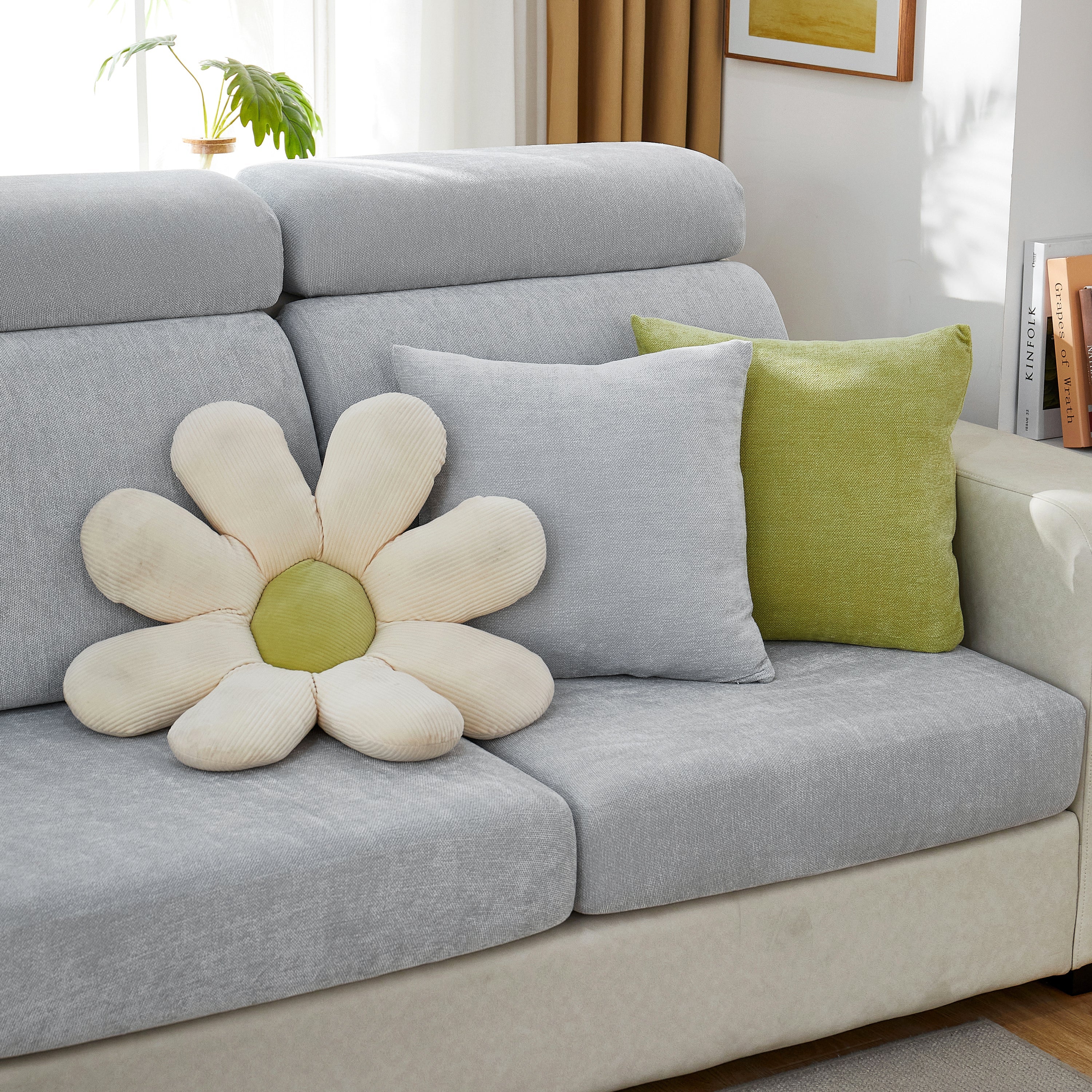 Chenille Cushion Covers For 1/2/3/4 Seater Sofas And L-shaped Couches, Furniture Covers For Pets