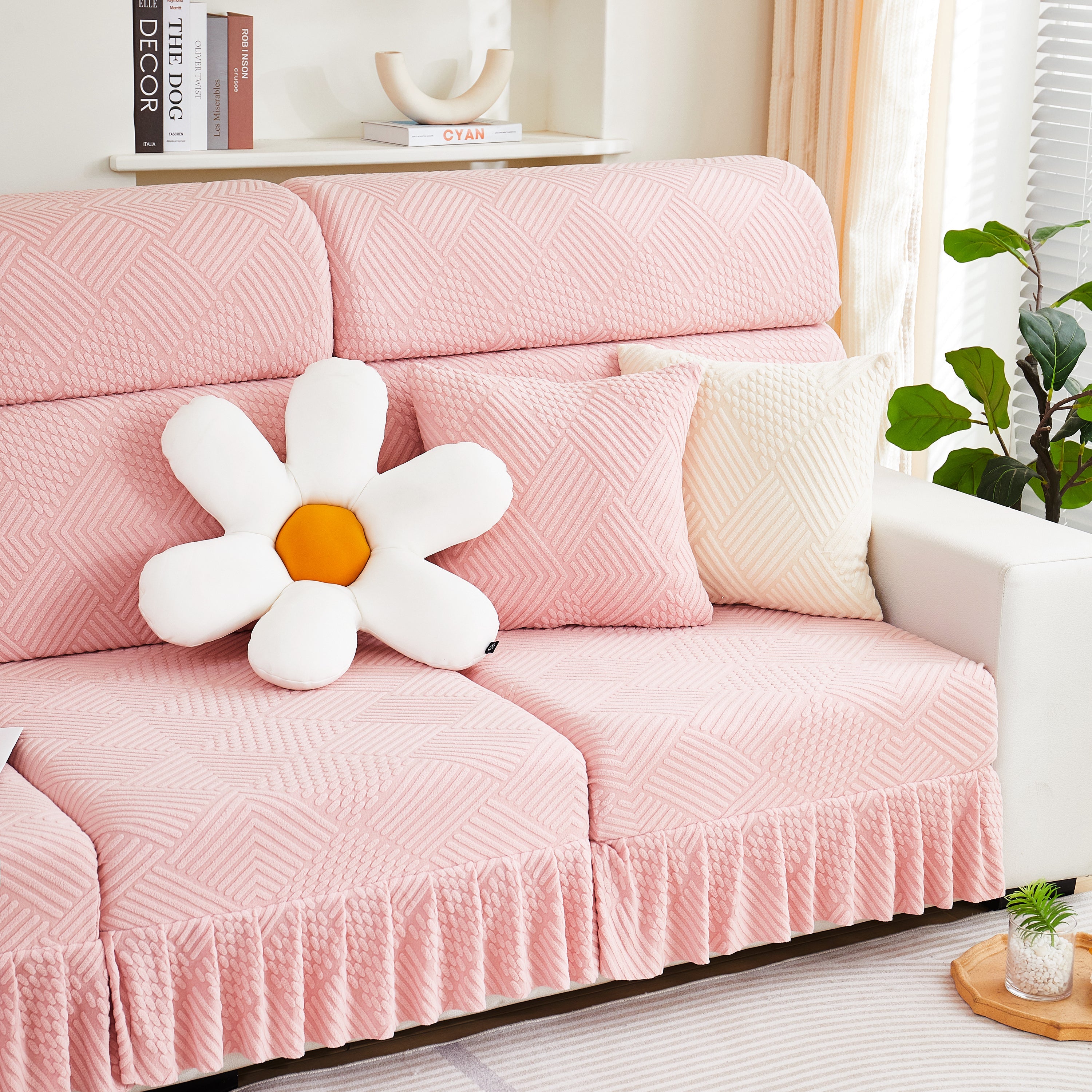 Stretch Sofa Covers For Couch Seats And Cushions, Suitable For 1/2/3/4/l Seater Sofas And Couches