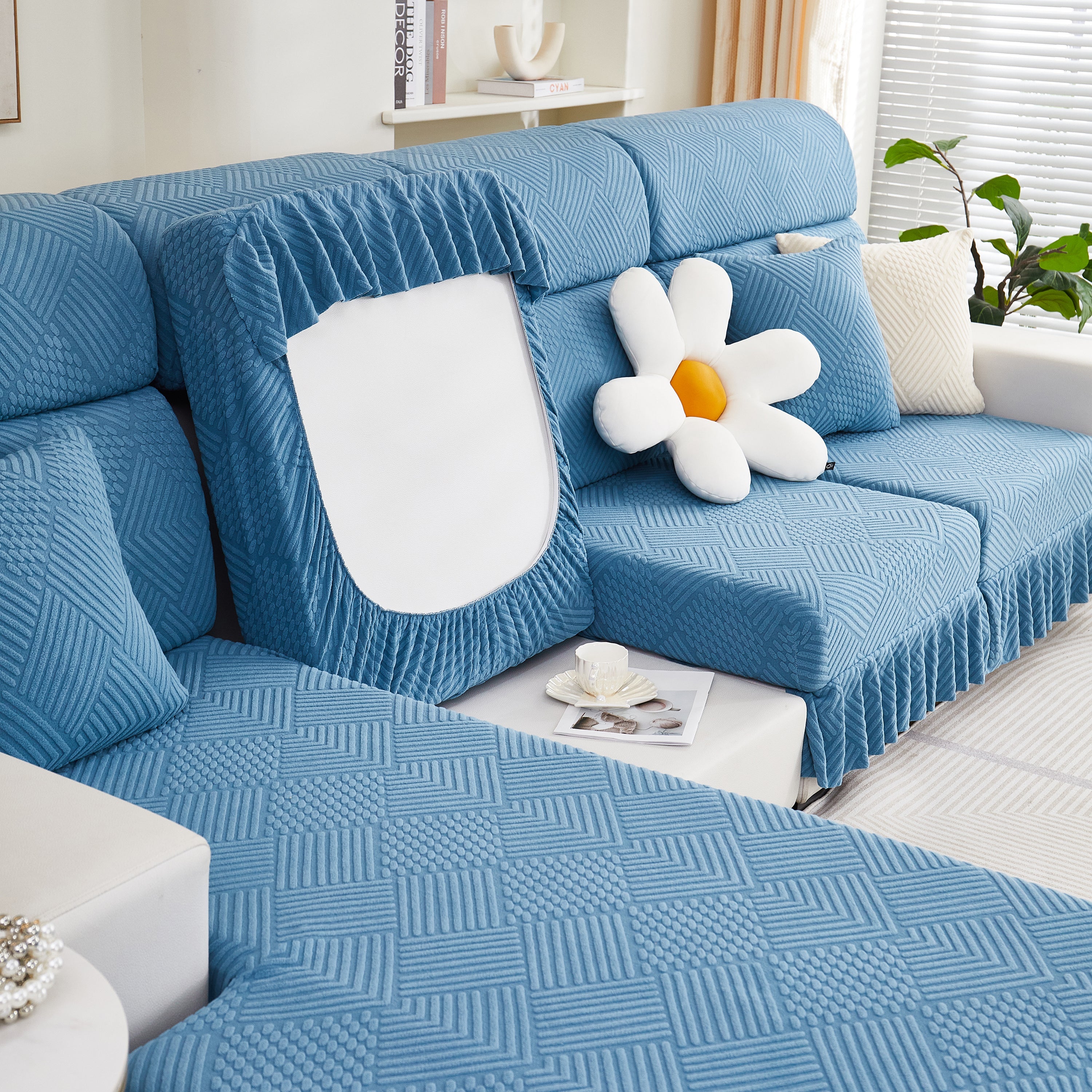 Stretch Sofa Covers For Couch Seats And Cushions, Suitable For 1/2/3/4/l Seater Sofas And Couches