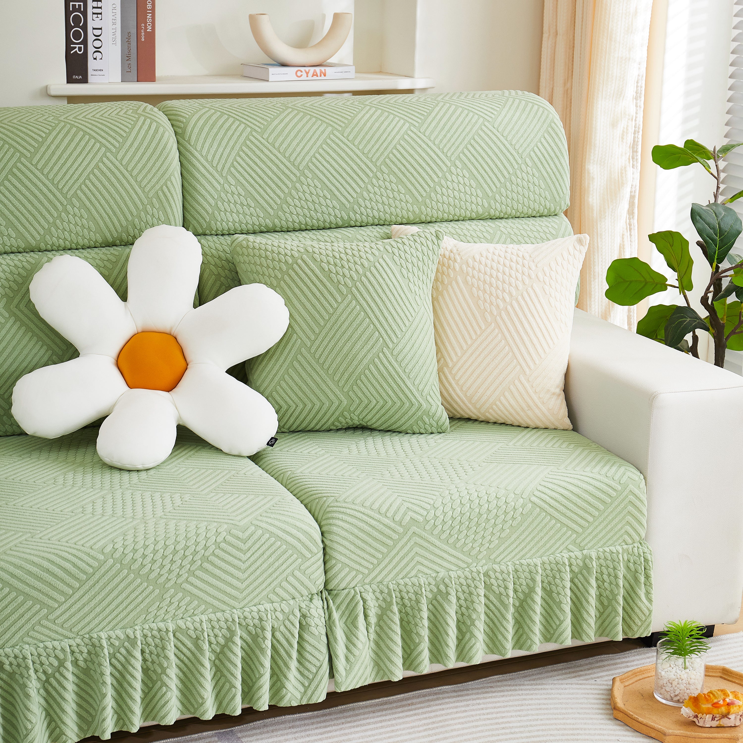 Stretch Sofa Covers For Couch Seats And Cushions, Suitable For 1/2/3/4/l Seater Sofas And Couches