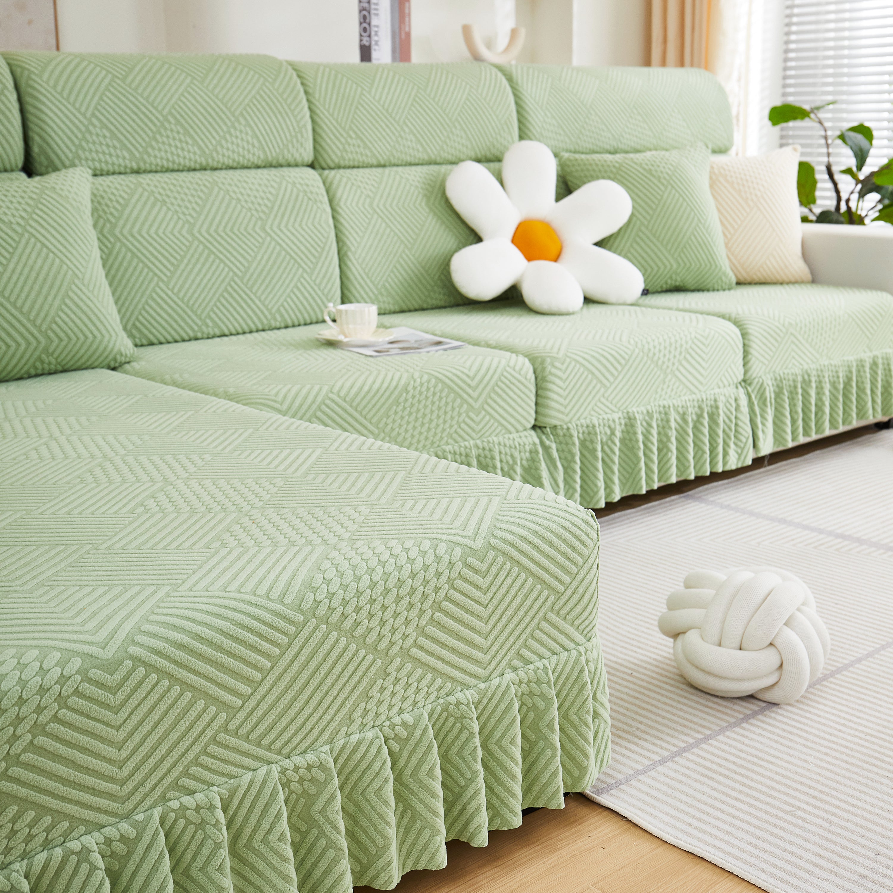 Stretch Sofa Covers For Couch Seats And Cushions, Suitable For 1/2/3/4/l Seater Sofas And Couches