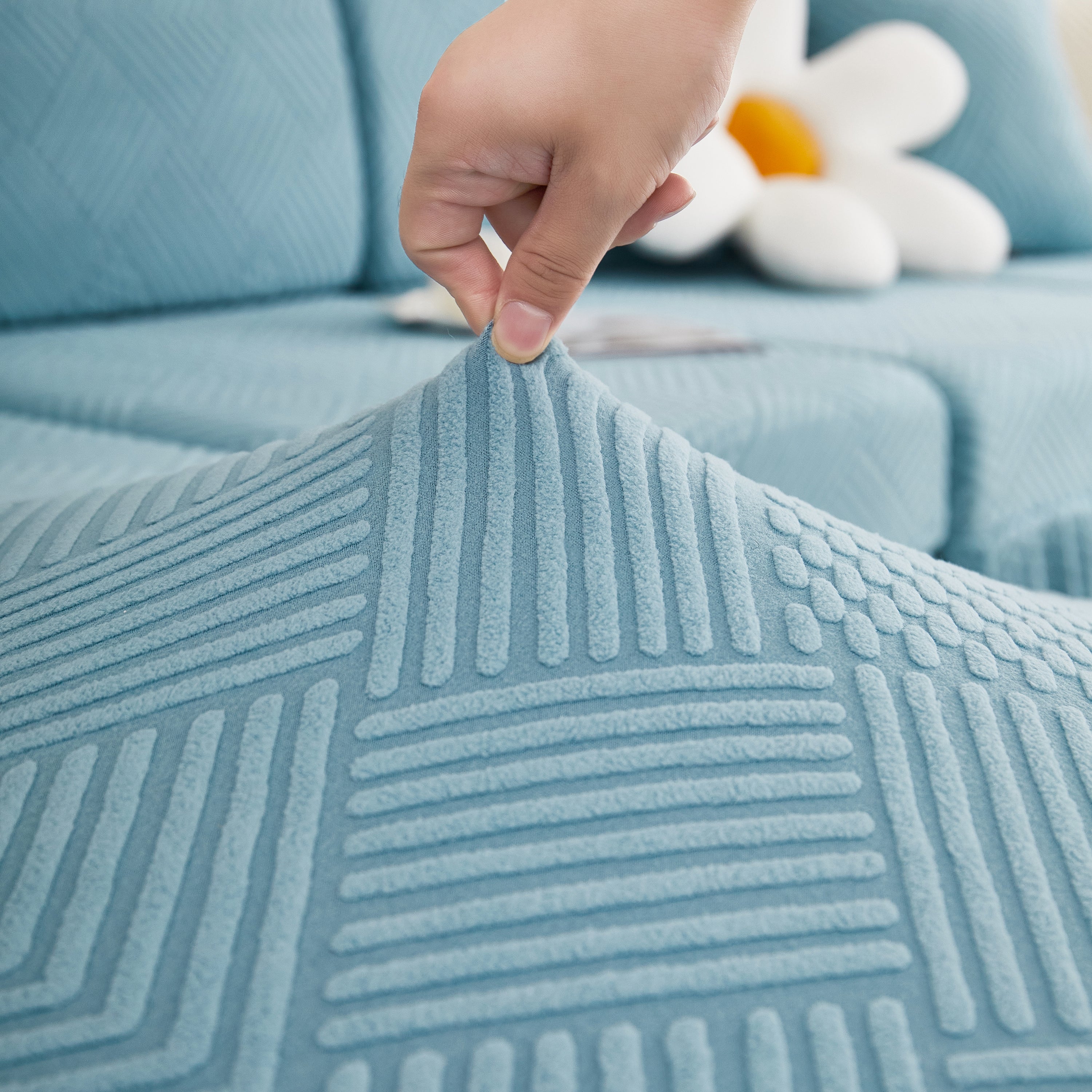 Stretch Sofa Covers For Couch Seats And Cushions, Suitable For 1/2/3/4/l Seater Sofas And Couches