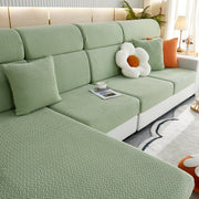 Kas Jacquard Sofa Seat Cushion Cover Furniture Protector For Anti-dust Removable Slipcover For Kids & Pets