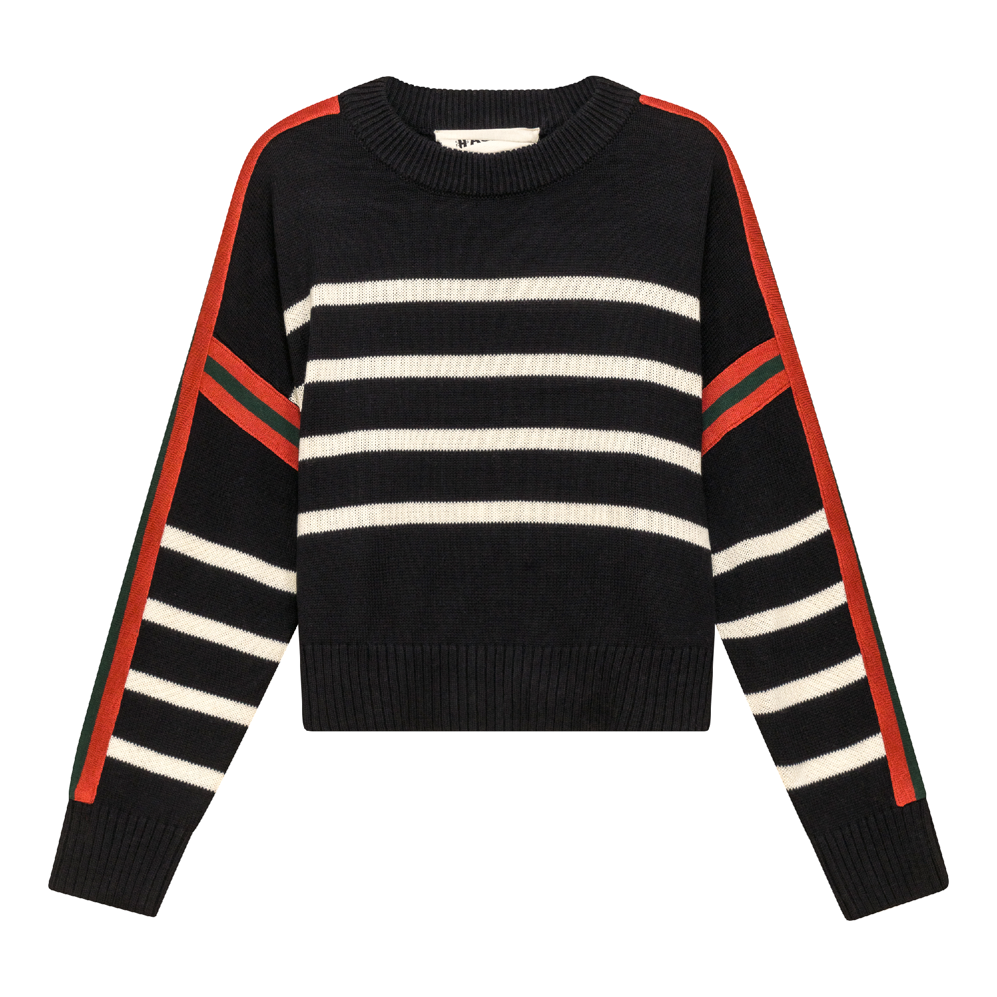 Cropped Drop Shoulder Sweater