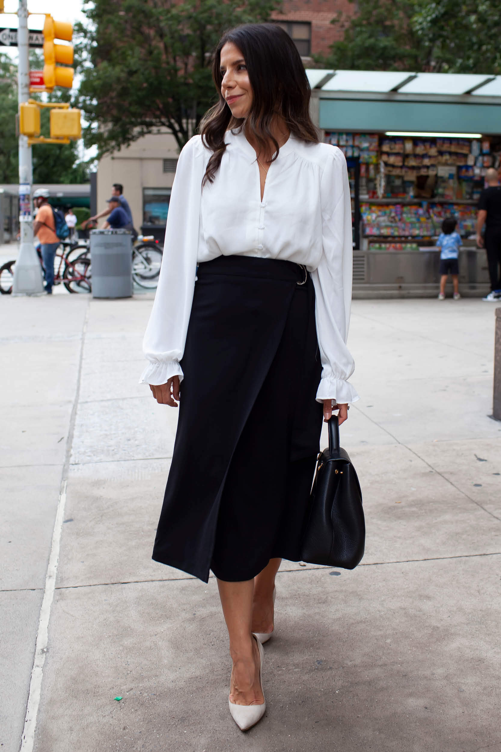 Wrapped Up Skirt With Buckle