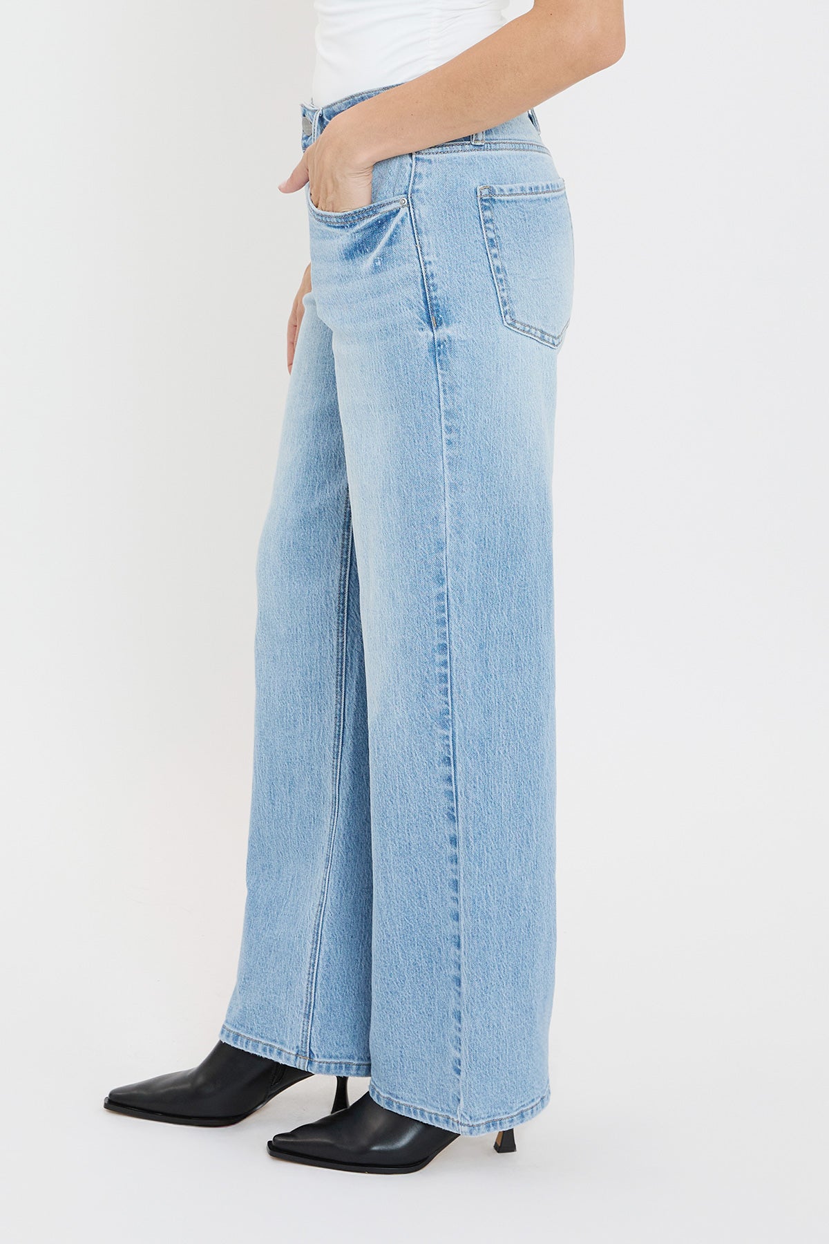 Women's Bella High Rise Wide Leg Jeans
