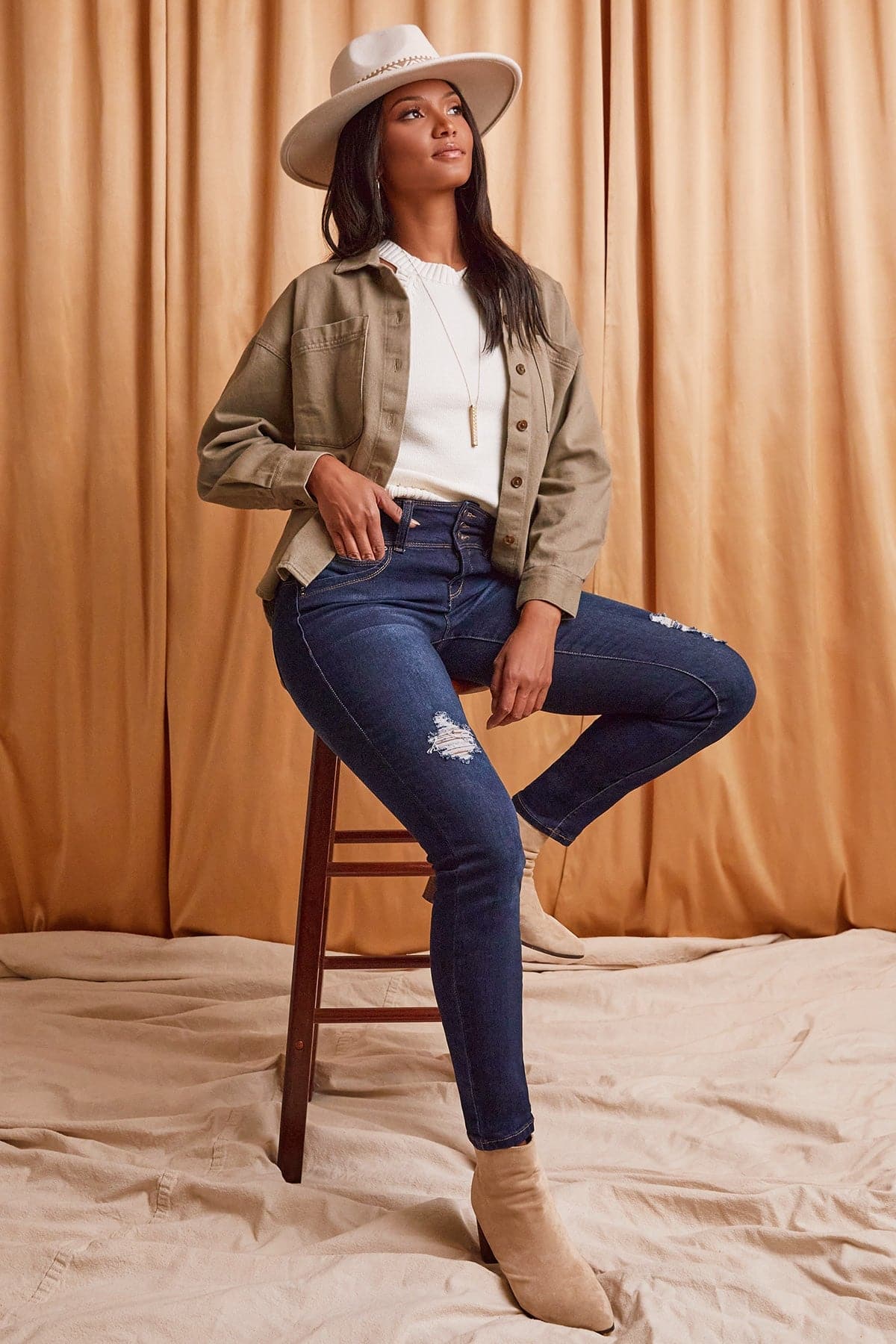 Women's Wannabettabutt Skinny Jeans