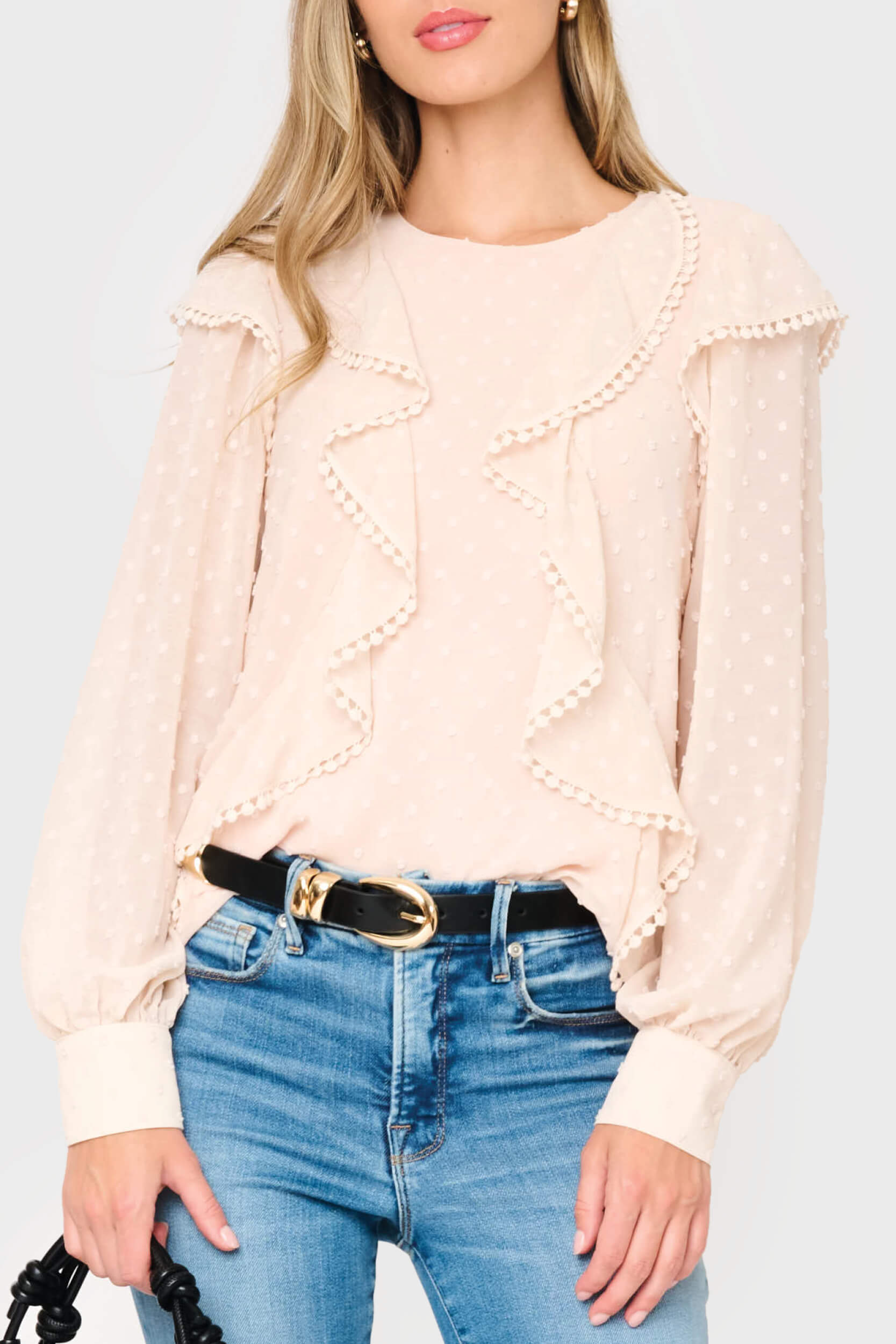 Ophelia Ruffle Boho Blouse