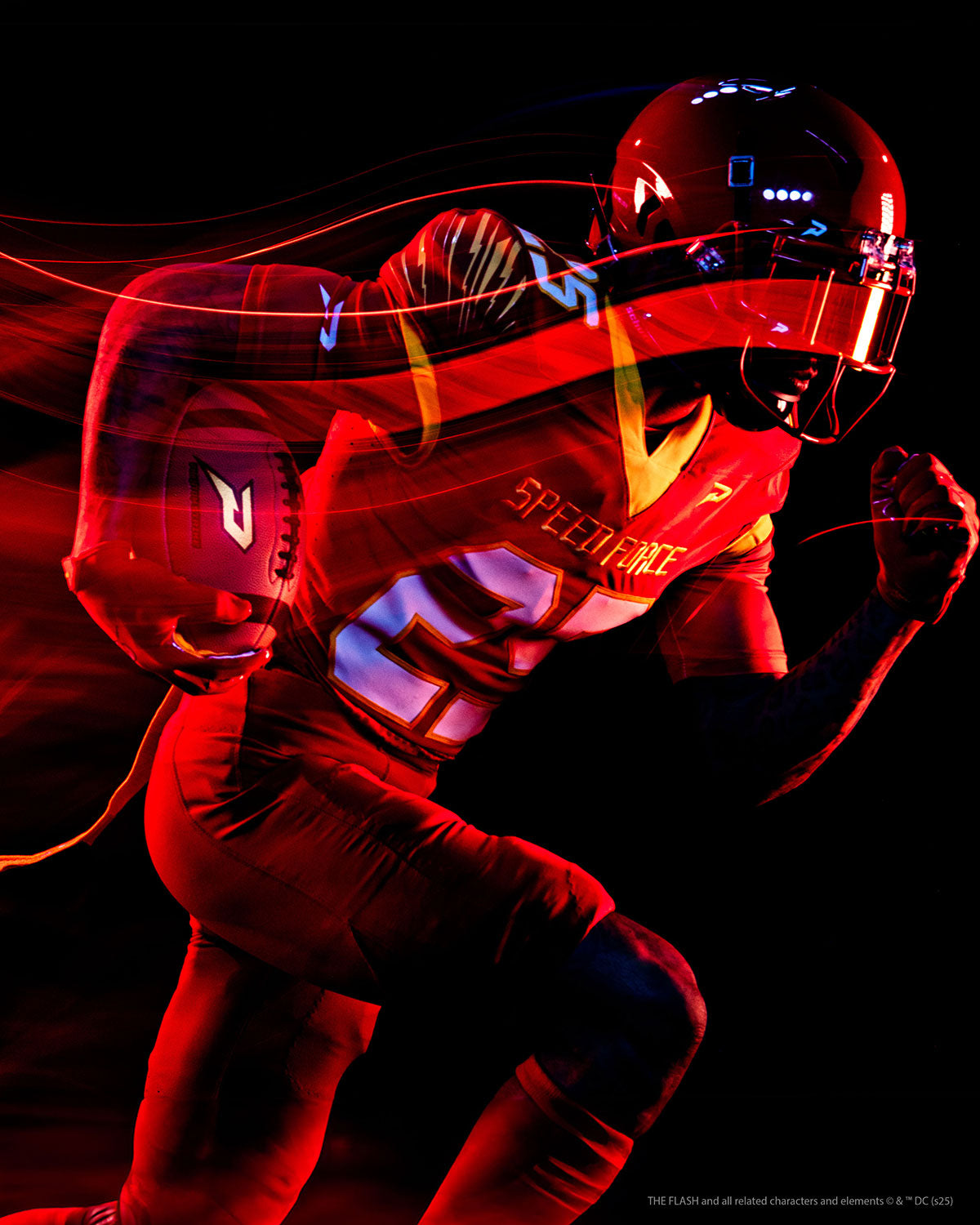 Quantum Speed The Flash Football/lacrosse/rugby Cleats