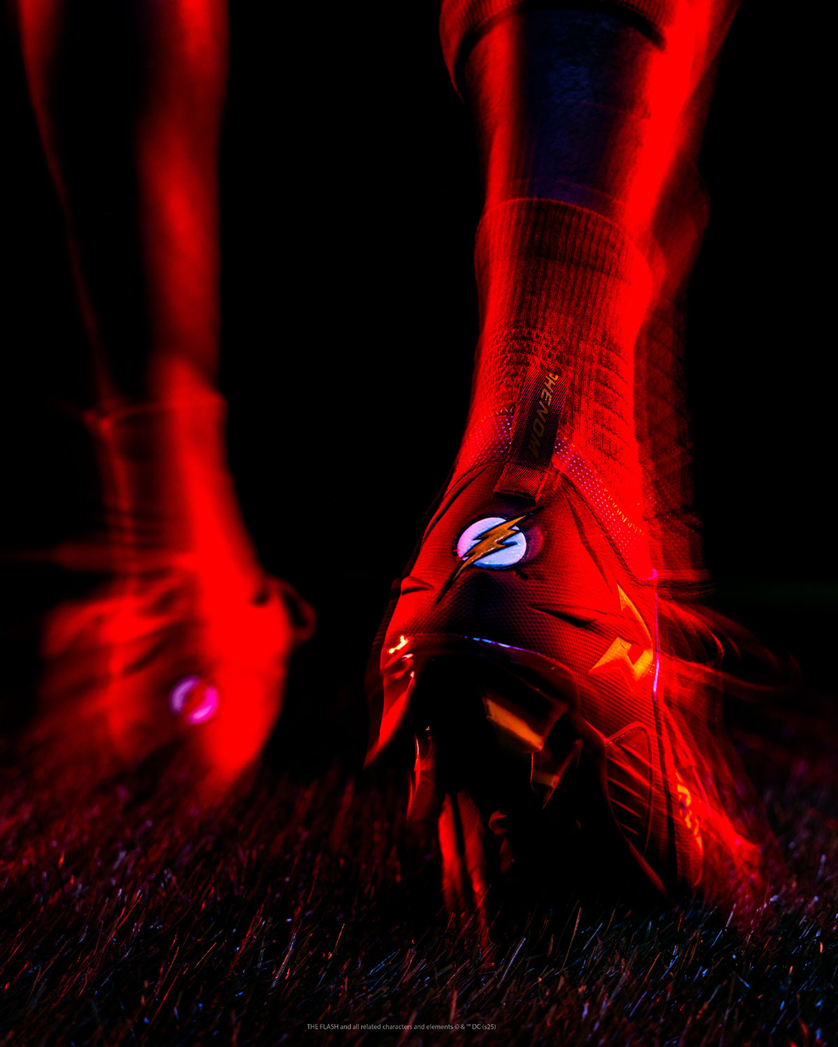 Quantum Speed The Flash Football/lacrosse/rugby Cleats