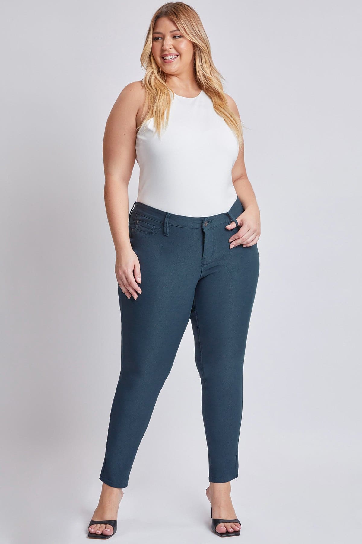 Women's Plus   Hyperstretch Skinny Pants
