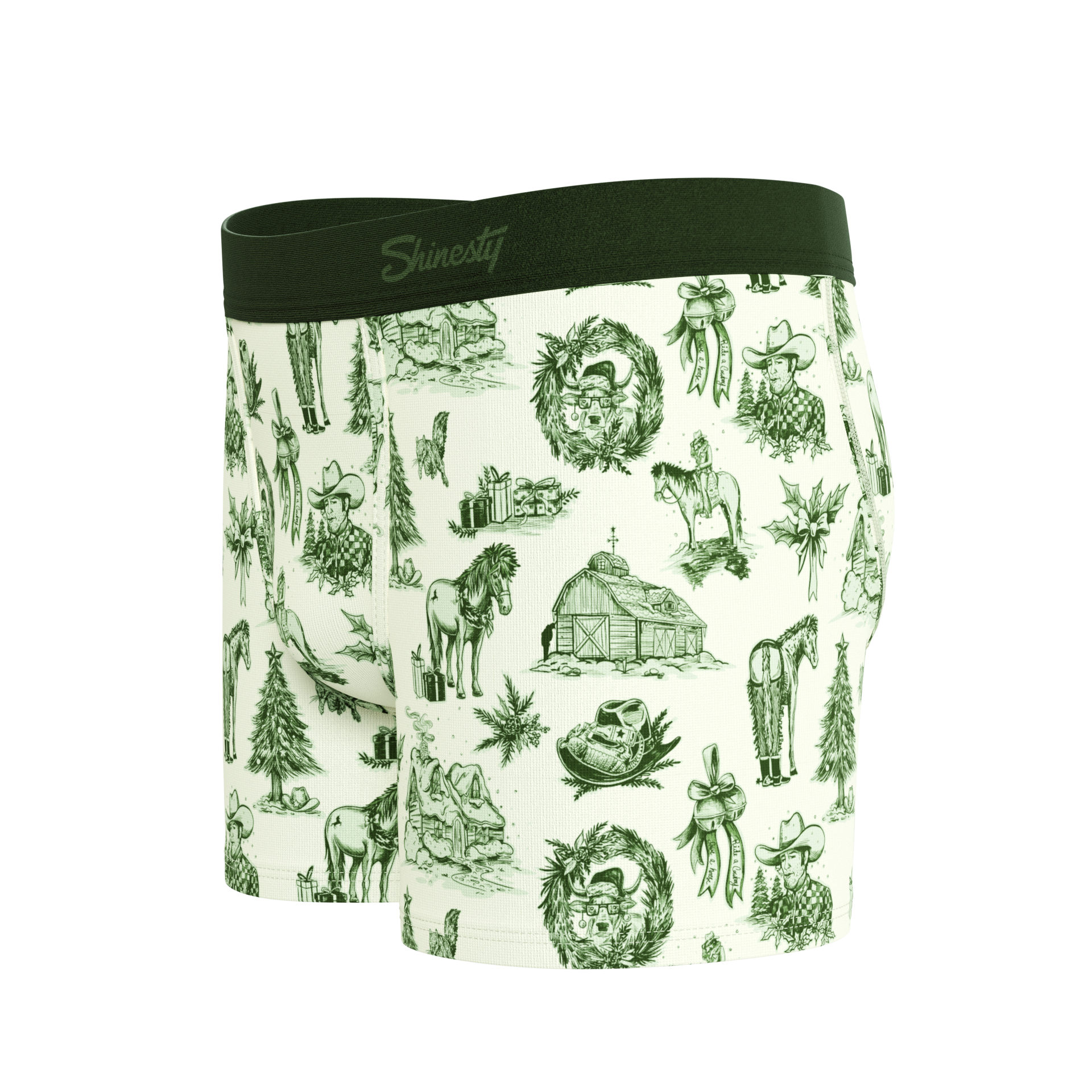 The Western Wonderland | Western Toile Boy's Boxer Briefs