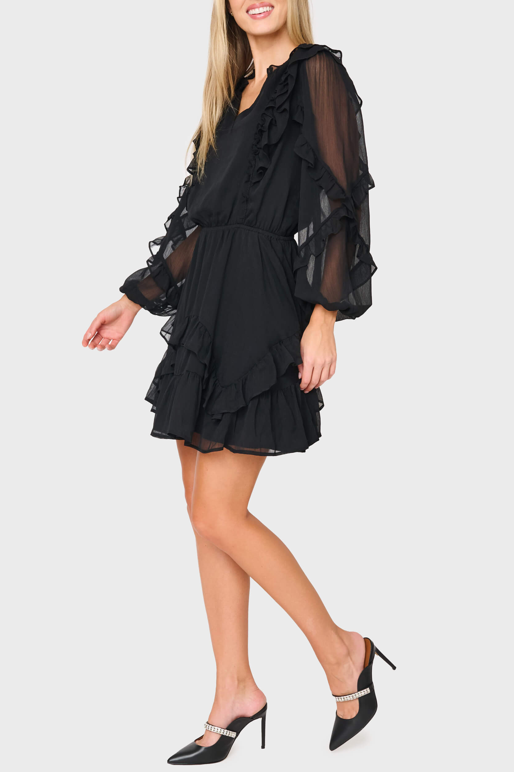 Chloe Ruffles For Days Dress