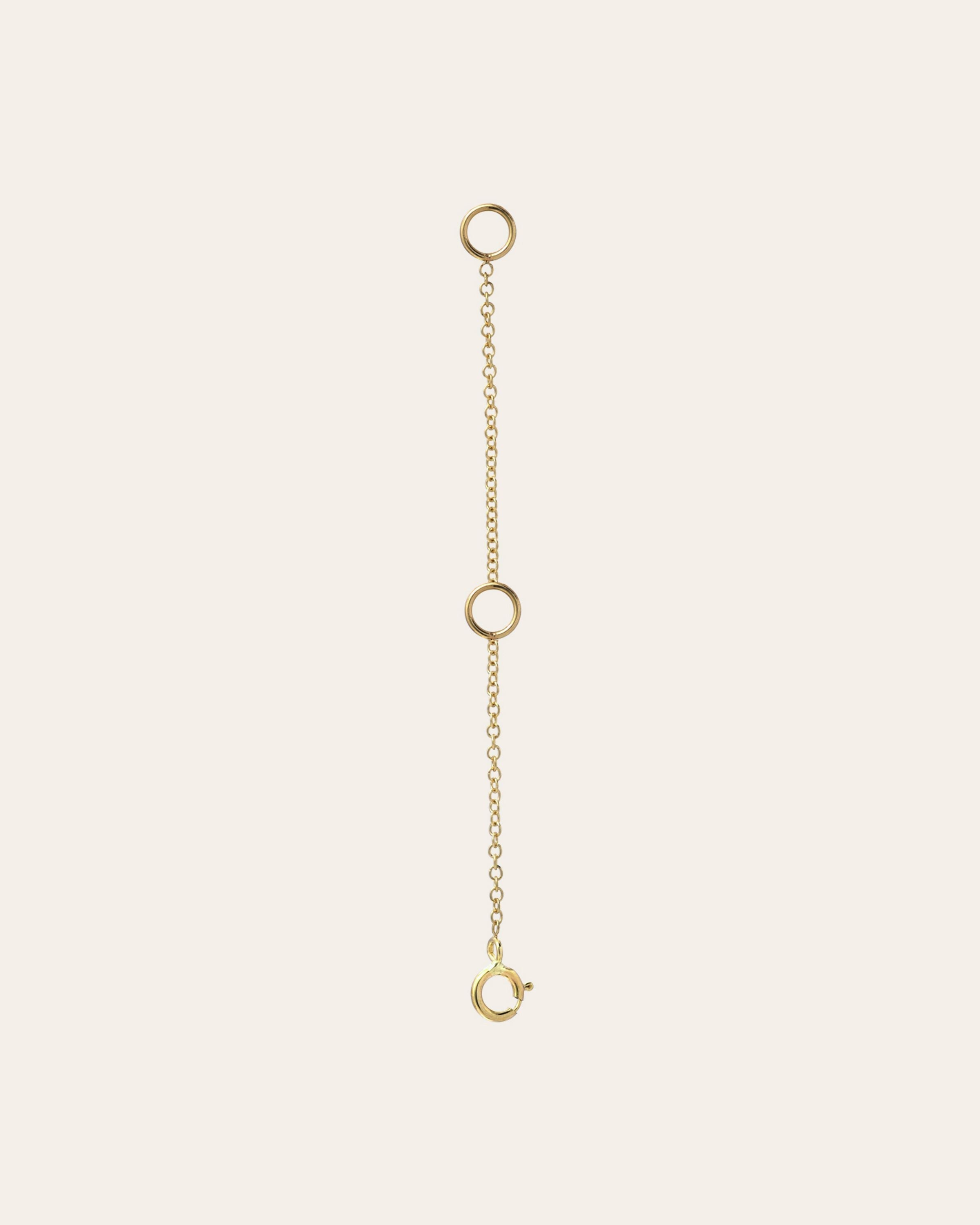 14k Gold Chain Extender