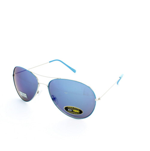 Air Force Aviator Yellow Blue Sunglasses