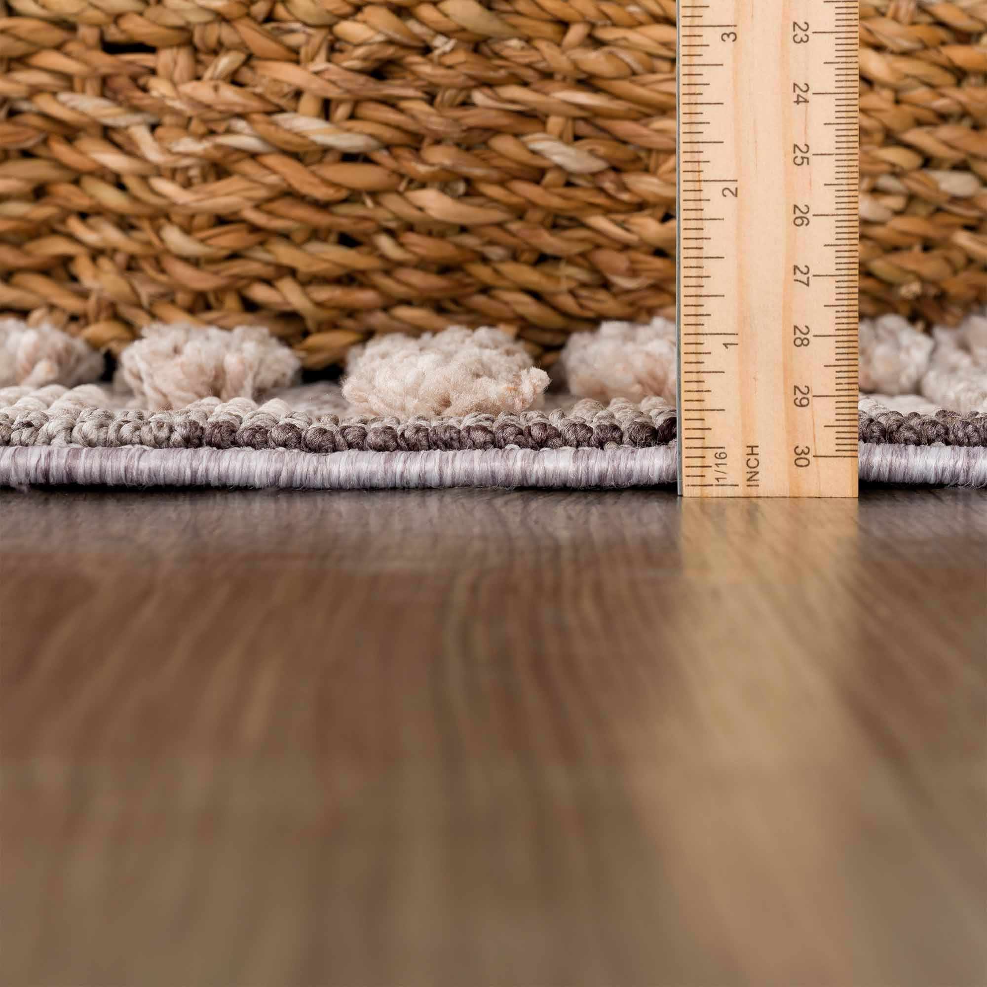 Maulawin High-low Rustic Rug