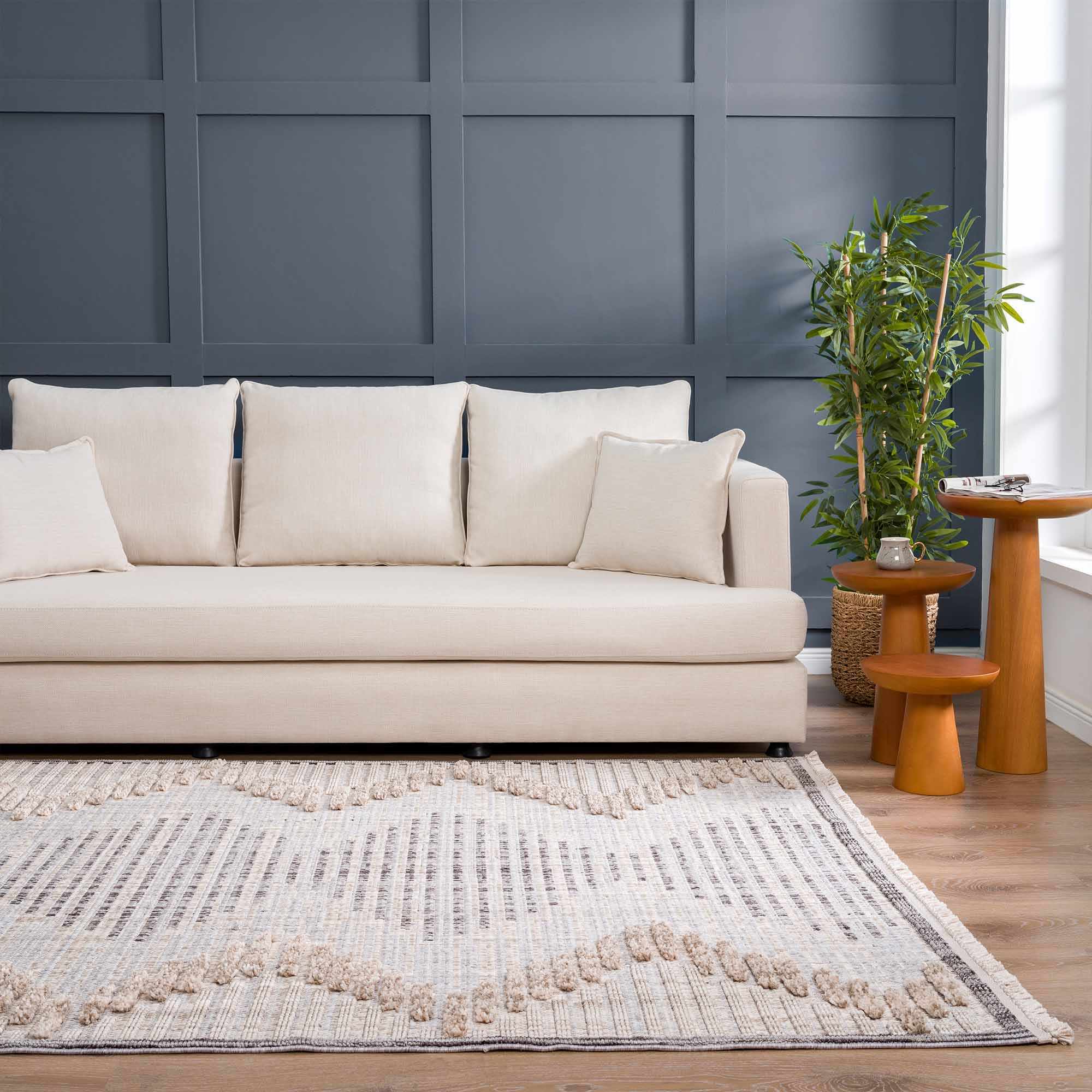 Maulawin High-low Rustic Rug