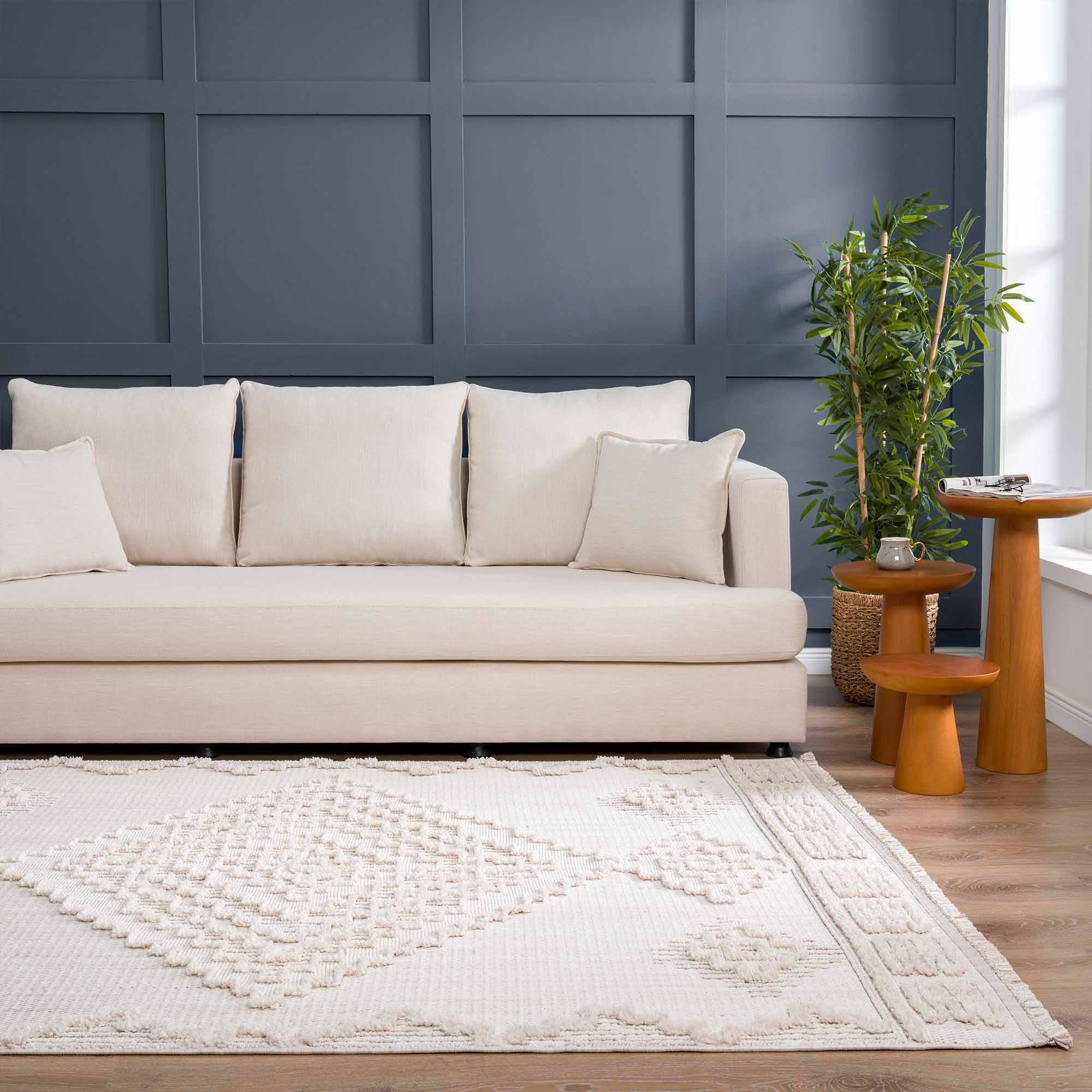 Rosales High-low Rustic Rug