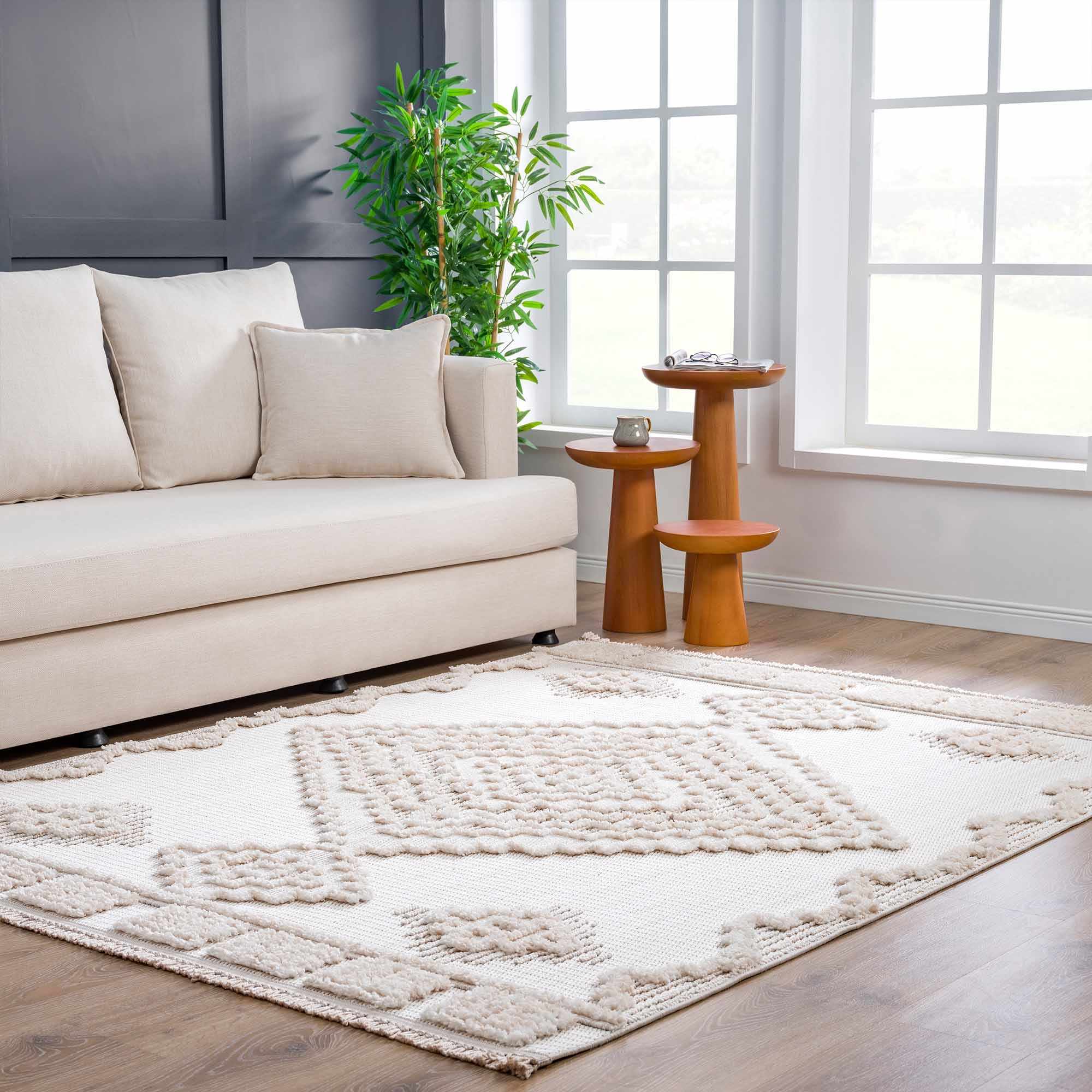 Rosales High-low Rustic Rug