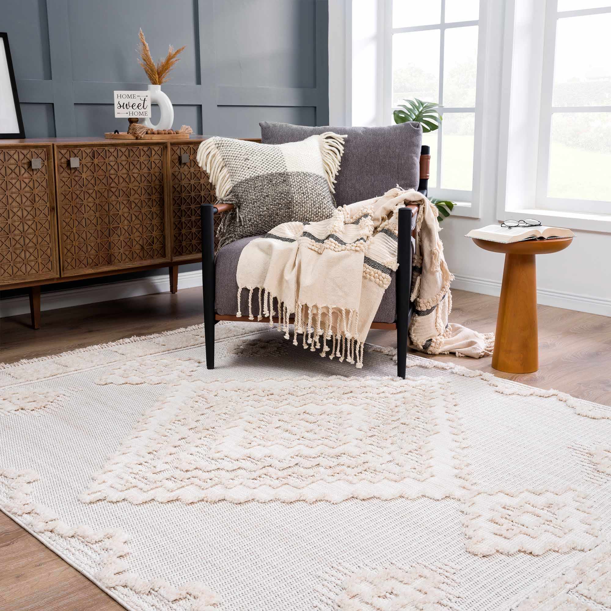 Rosales High-low Rustic Rug