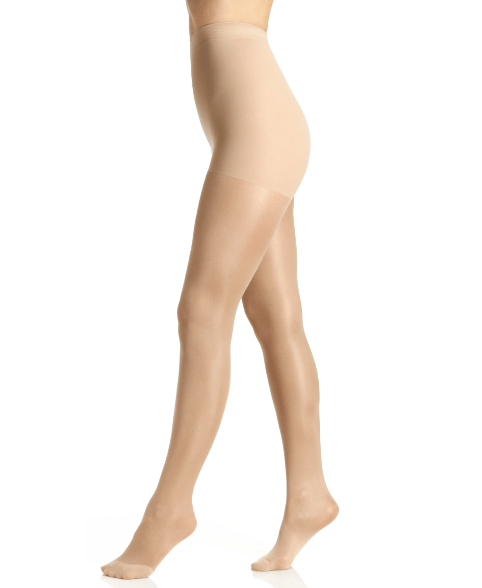 Shimmers Opaque Tight With Reinforced Toe