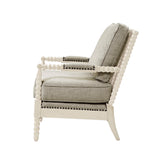 Automata Arm Chair with Open-Back Spindle and Turned Design