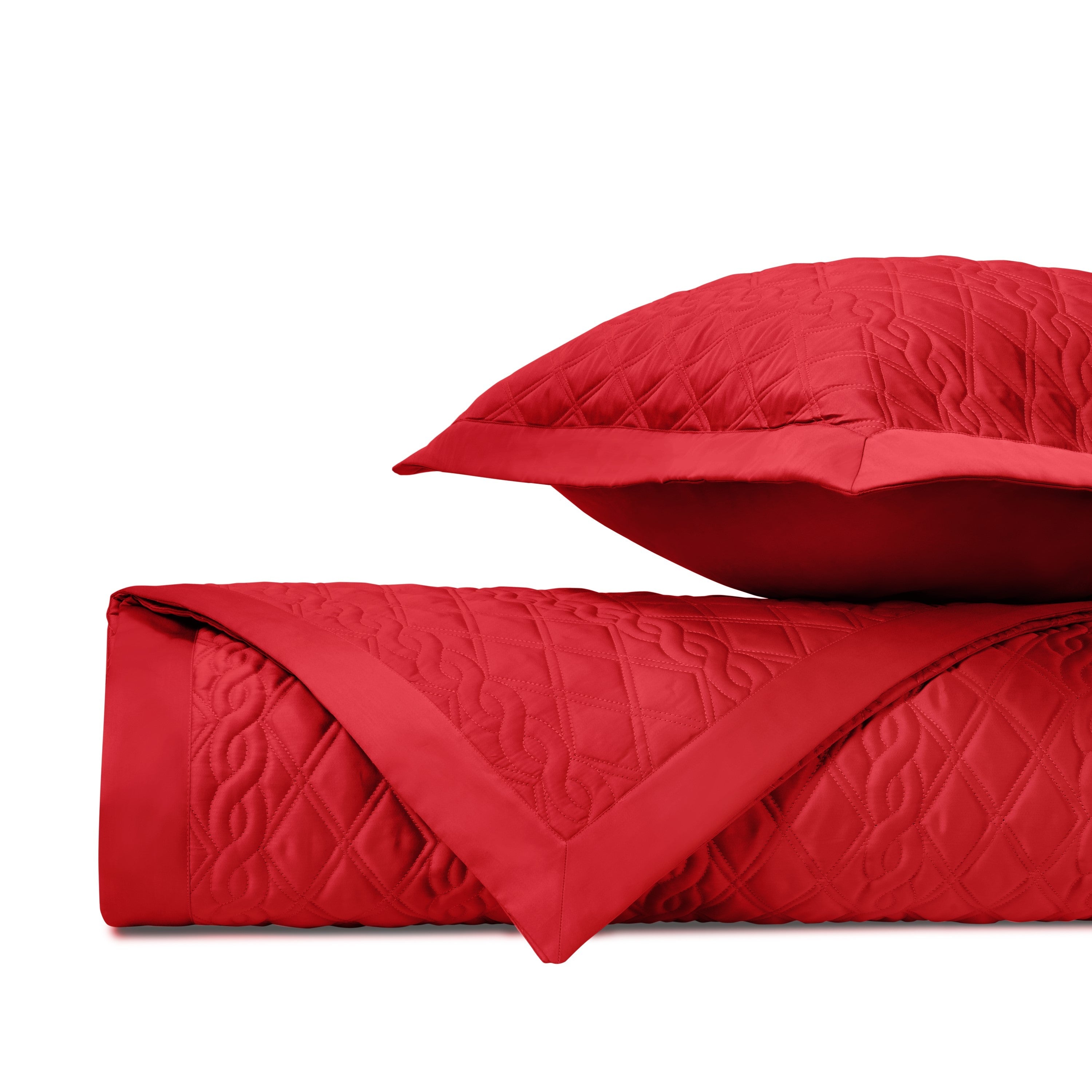 Abbey Quilted Coverlet (euro) Set