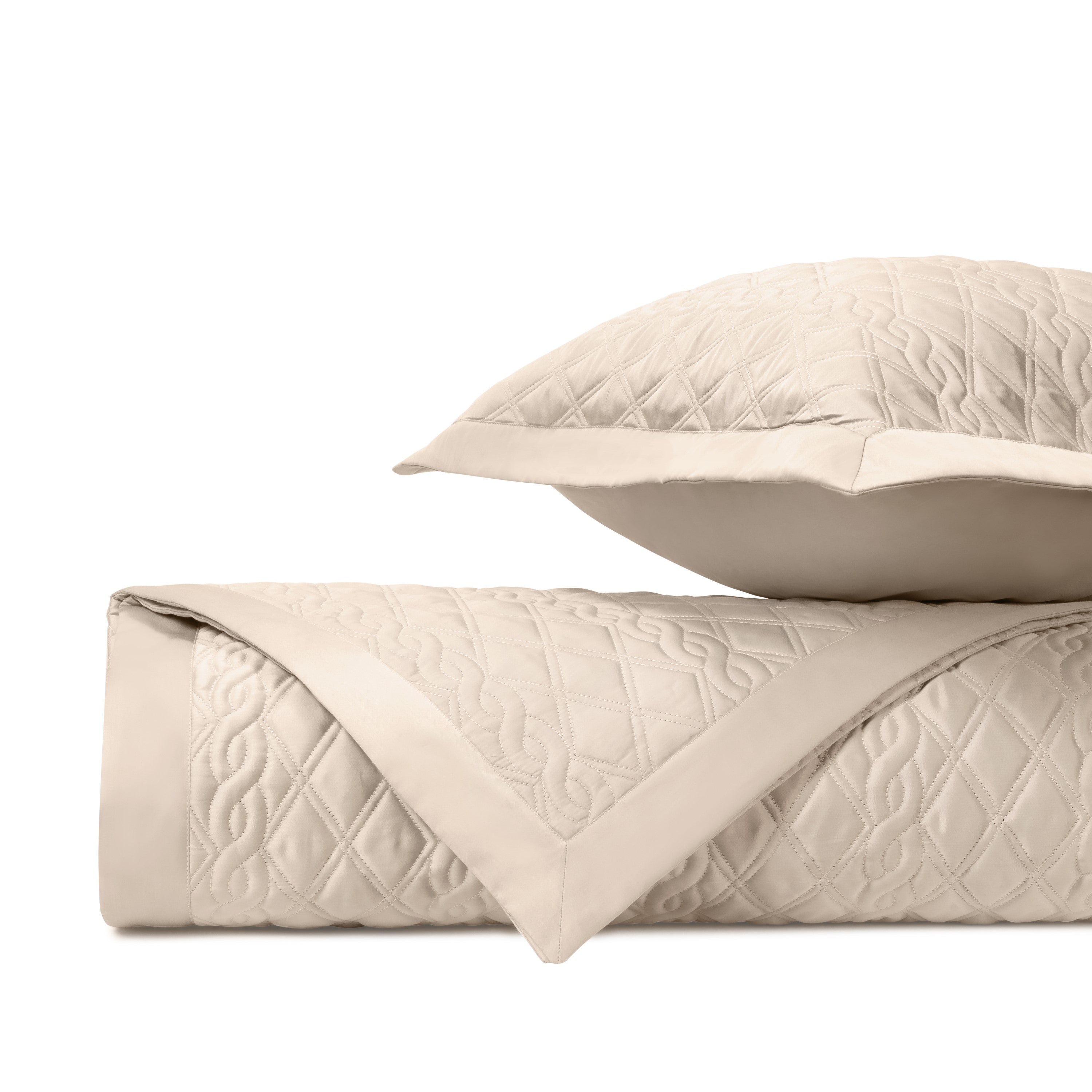 Abbey Quilted Coverlet (euro) Set