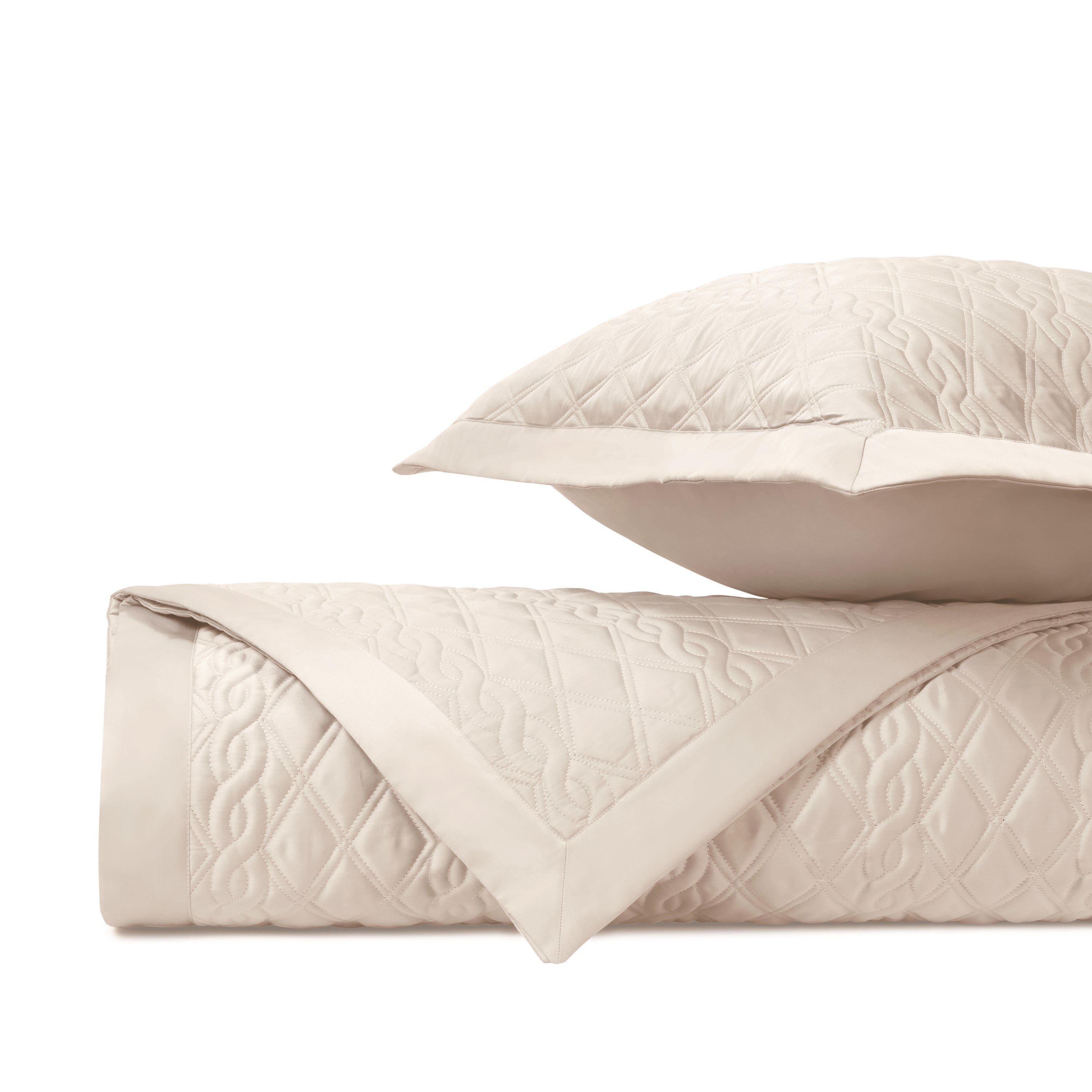 Abbey Quilted Coverlet (euro) Set