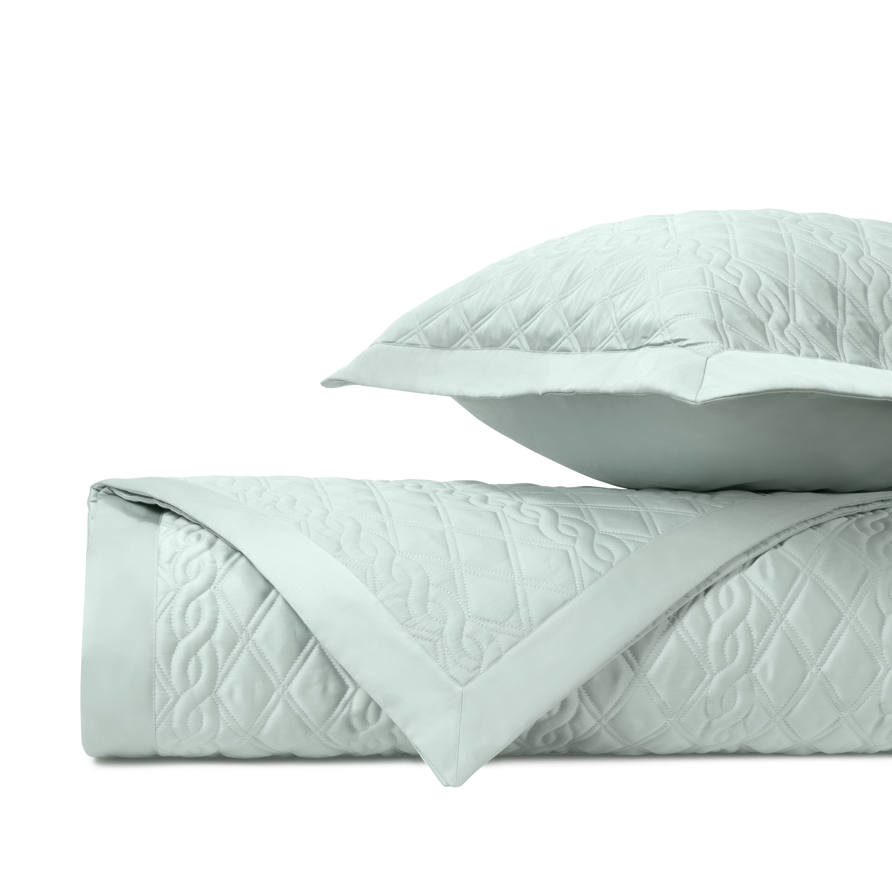 Abbey Quilted Coverlet (euro) Set
