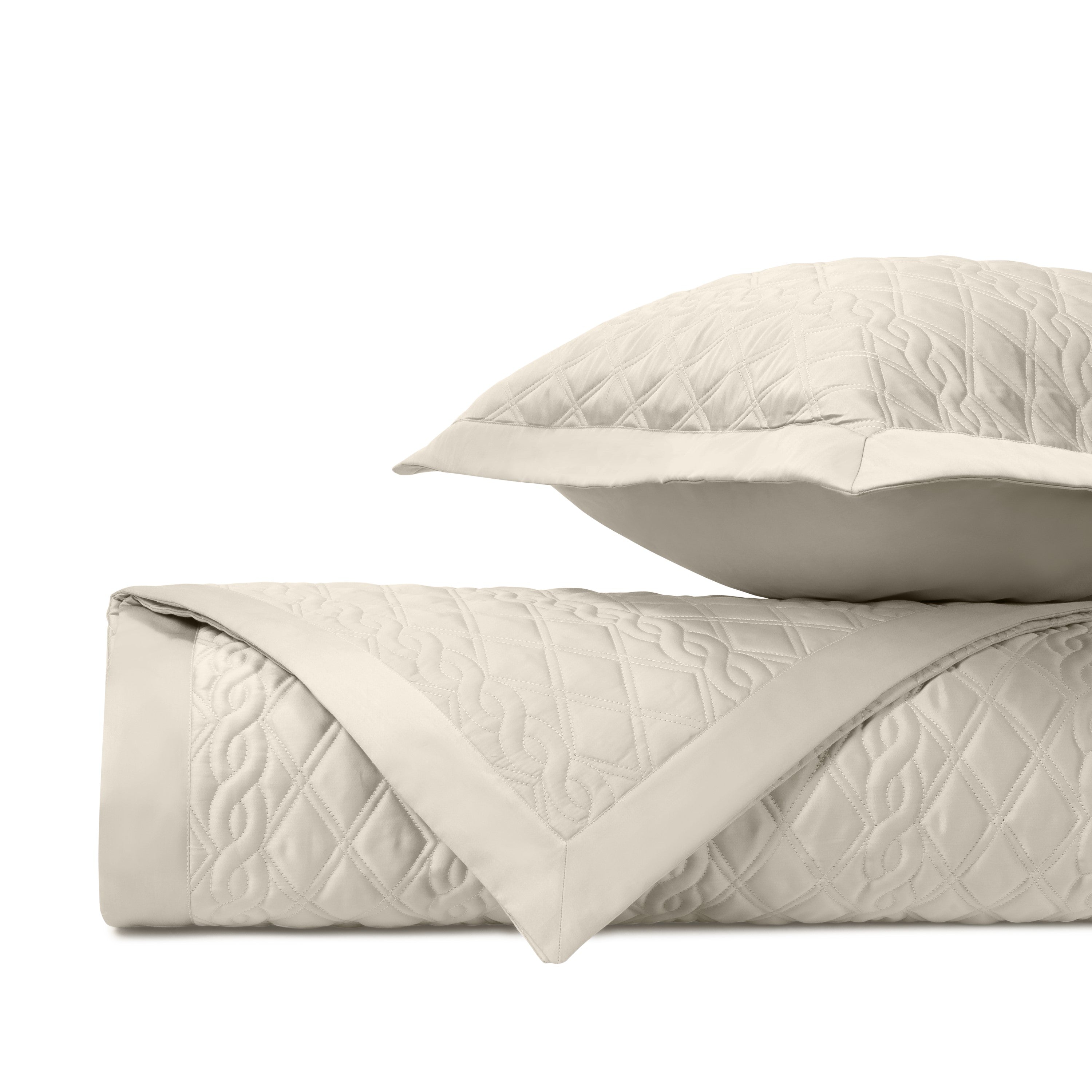 Abbey Quilted Coverlet (euro) Set