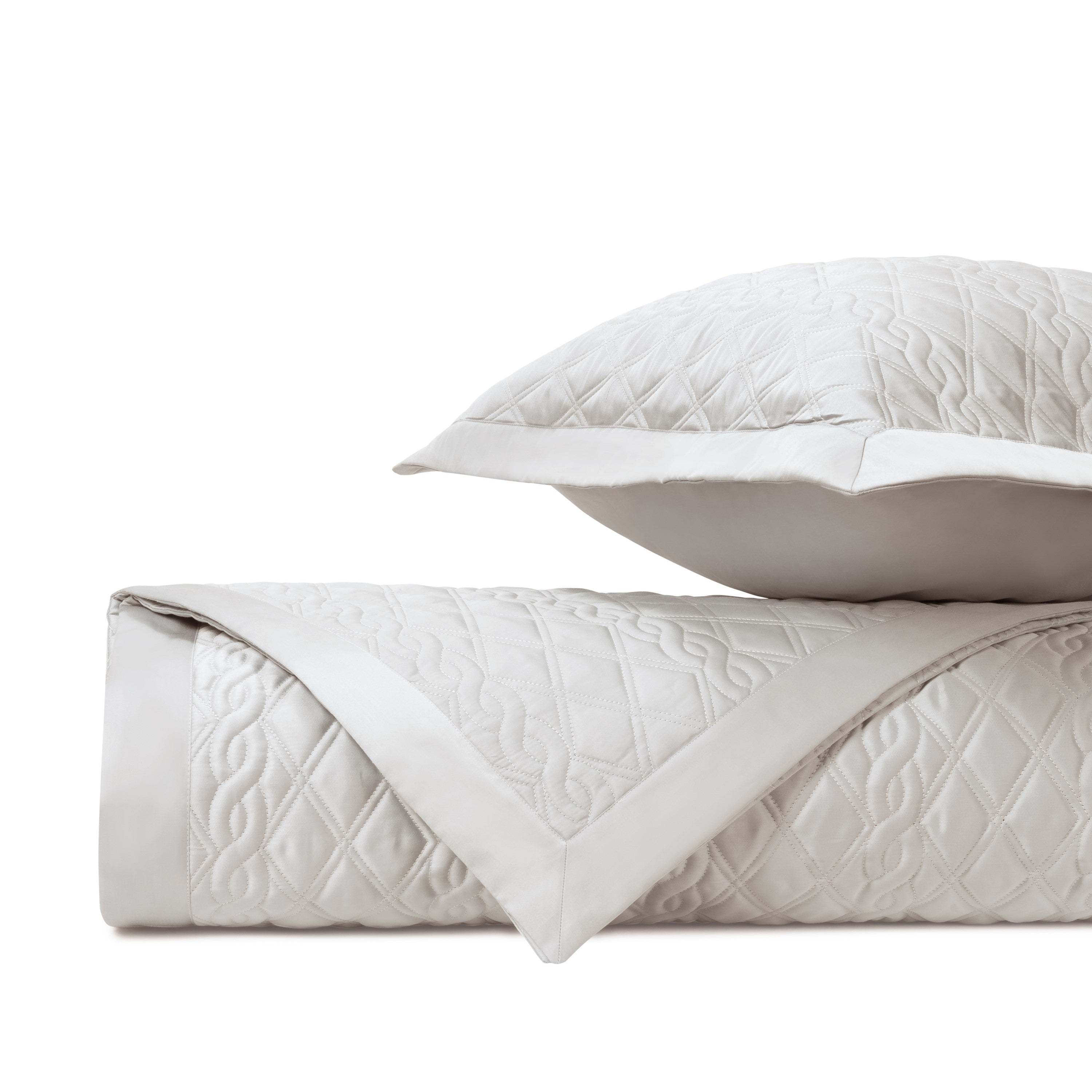 Abbey Quilted Coverlet (euro) Set