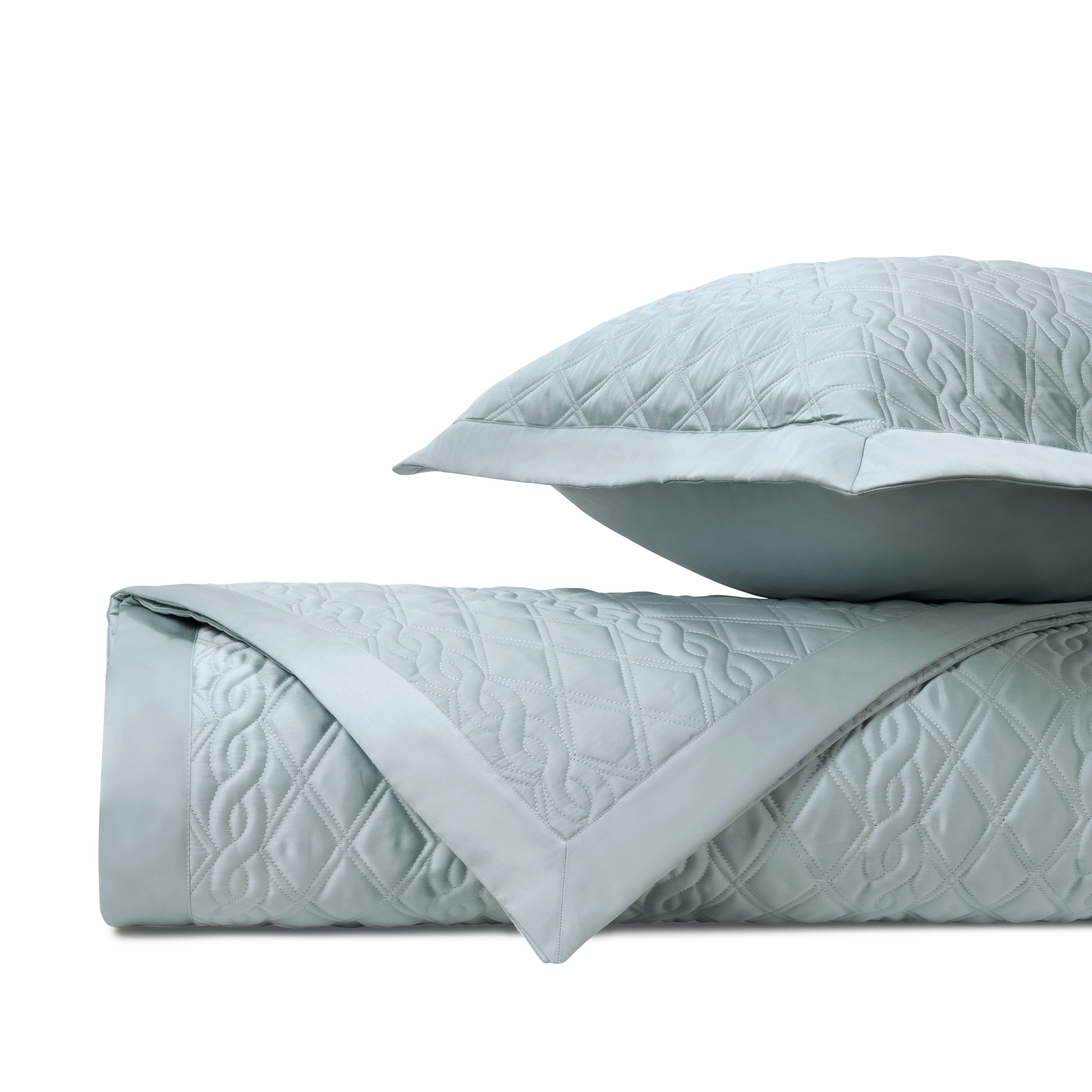 Abbey Quilted Coverlet (euro) Set