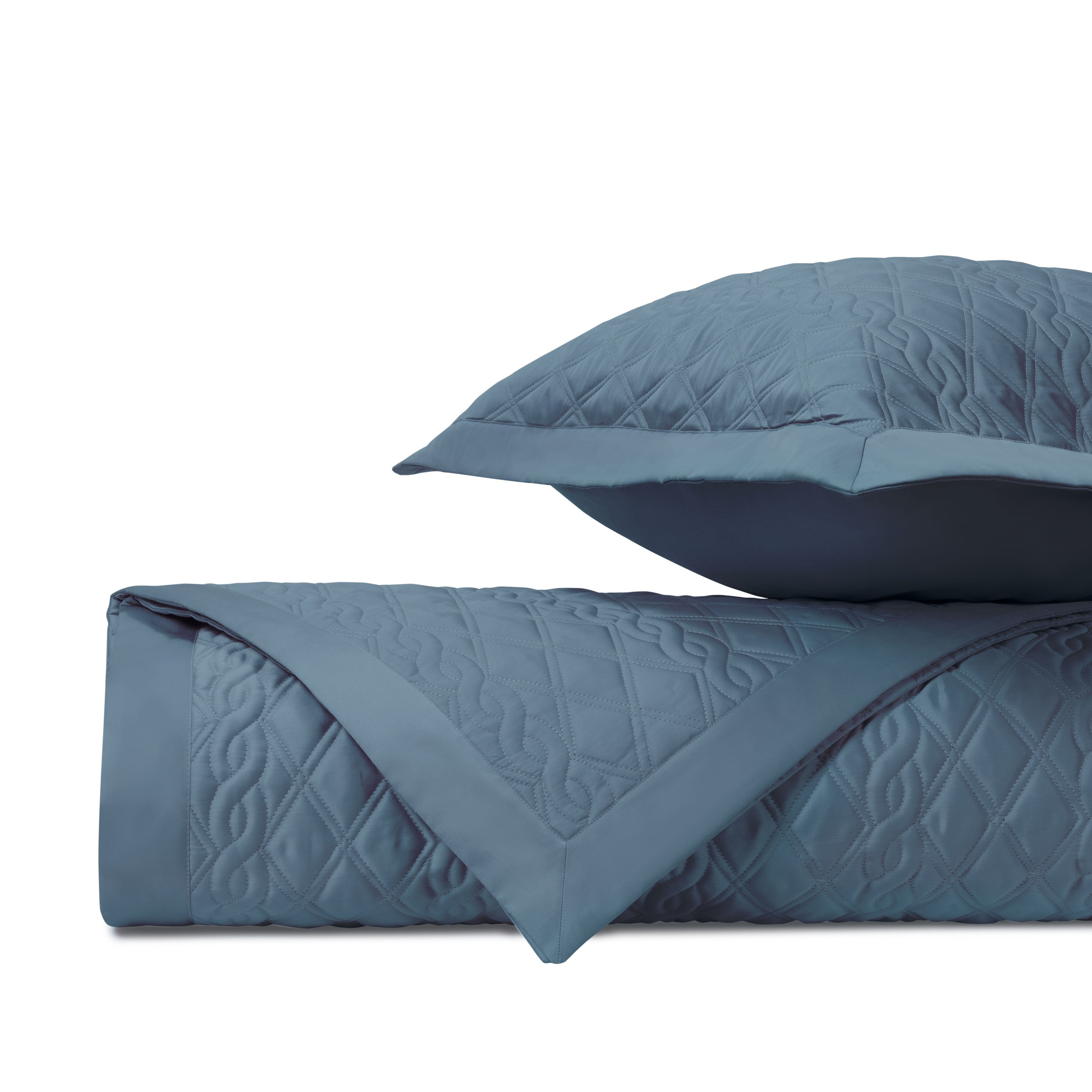Abbey Quilted Coverlet (euro) Set