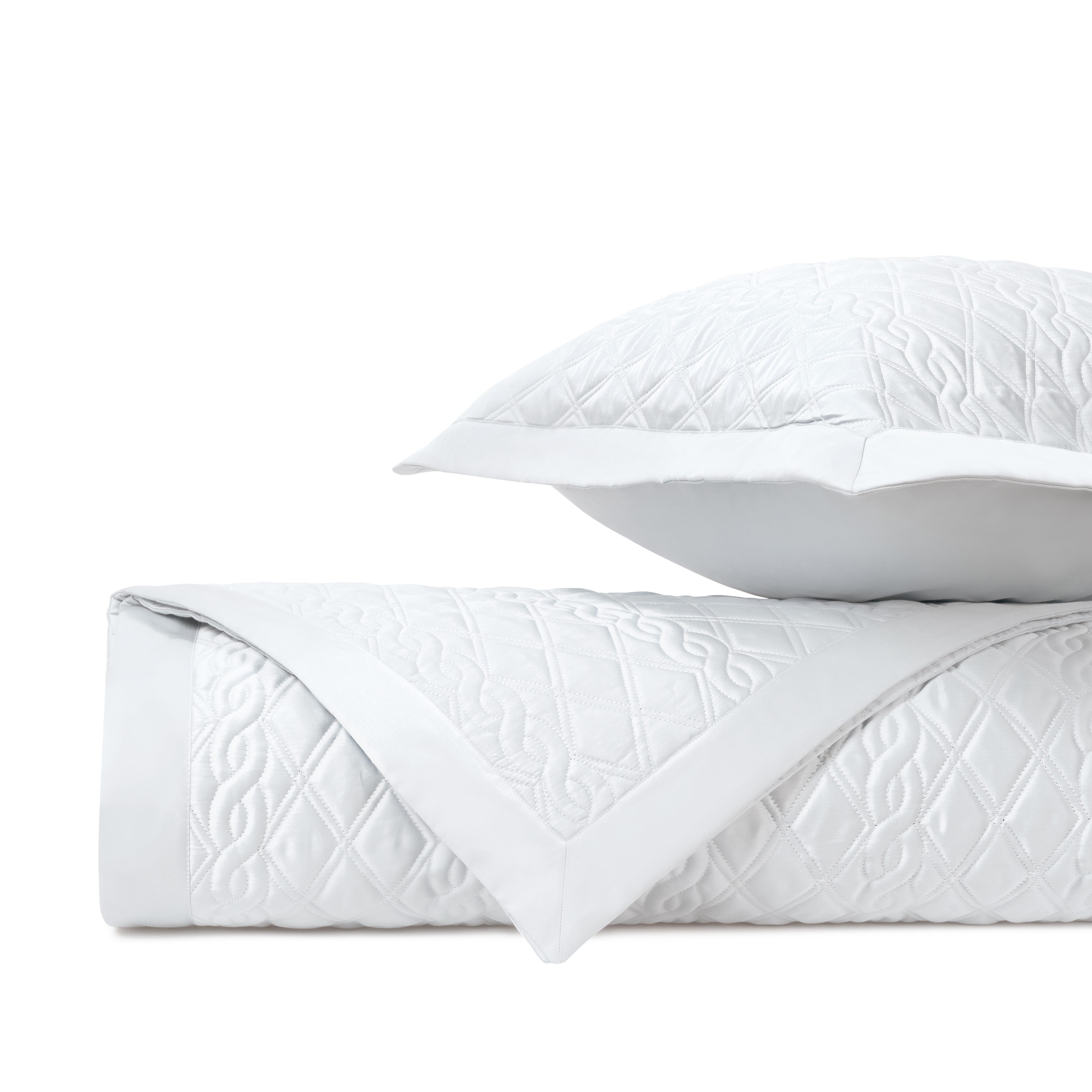 Abbey Quilted Coverlet (euro) Set