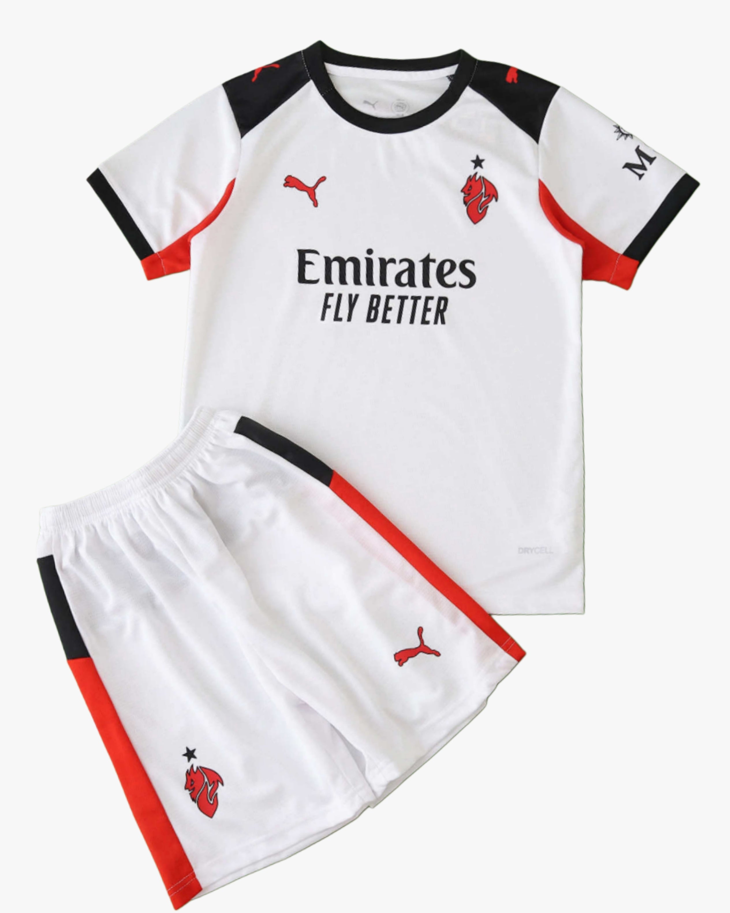 AC Milan Away 2025/26 KIDS Jersey & Shorts
