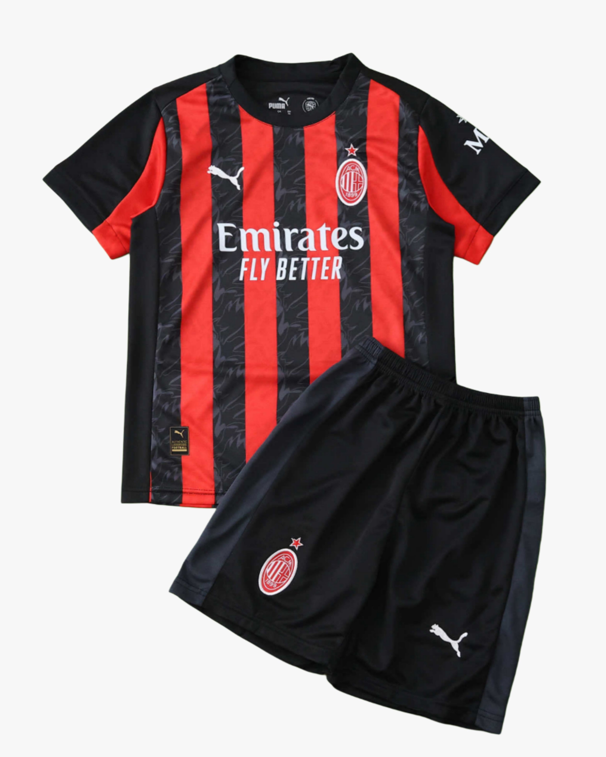 AC Milan Home 2025/26 Kids Jersey & Shorts
