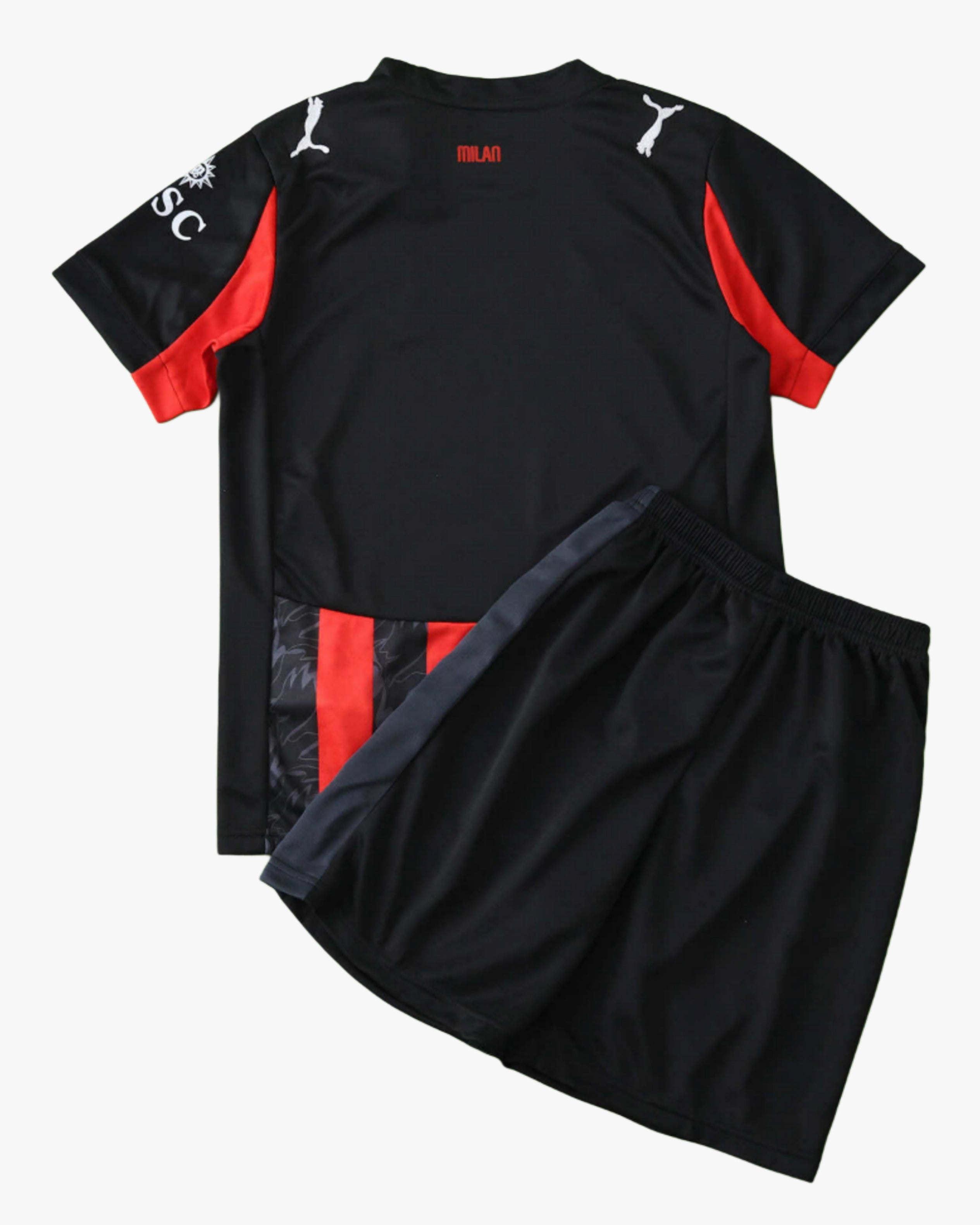 AC Milan Home 2025/26 Kids Jersey & Shorts