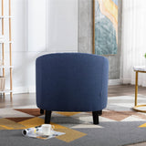 Accent Chair with Nailheads and Solid Wood Legs